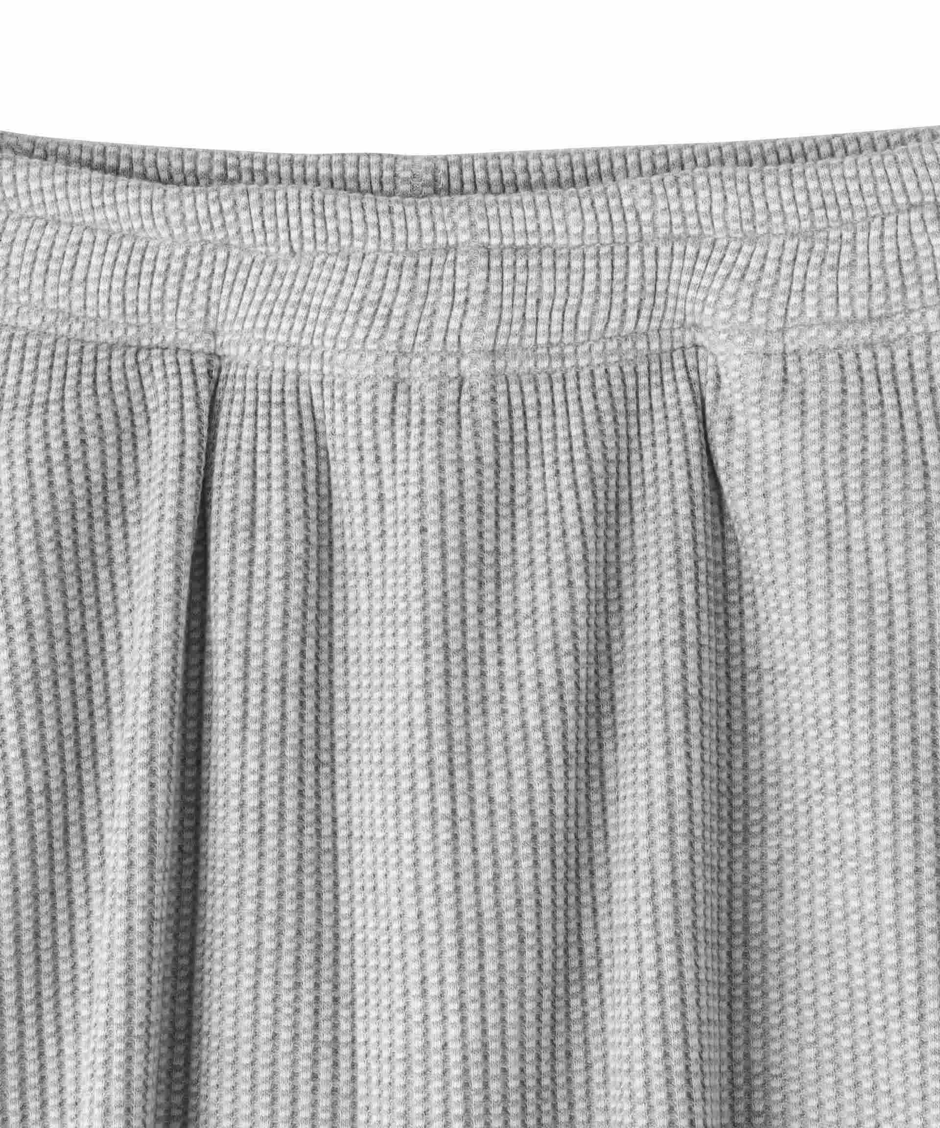 JICHOI COMFORT/Waffle Slim Layered Pants