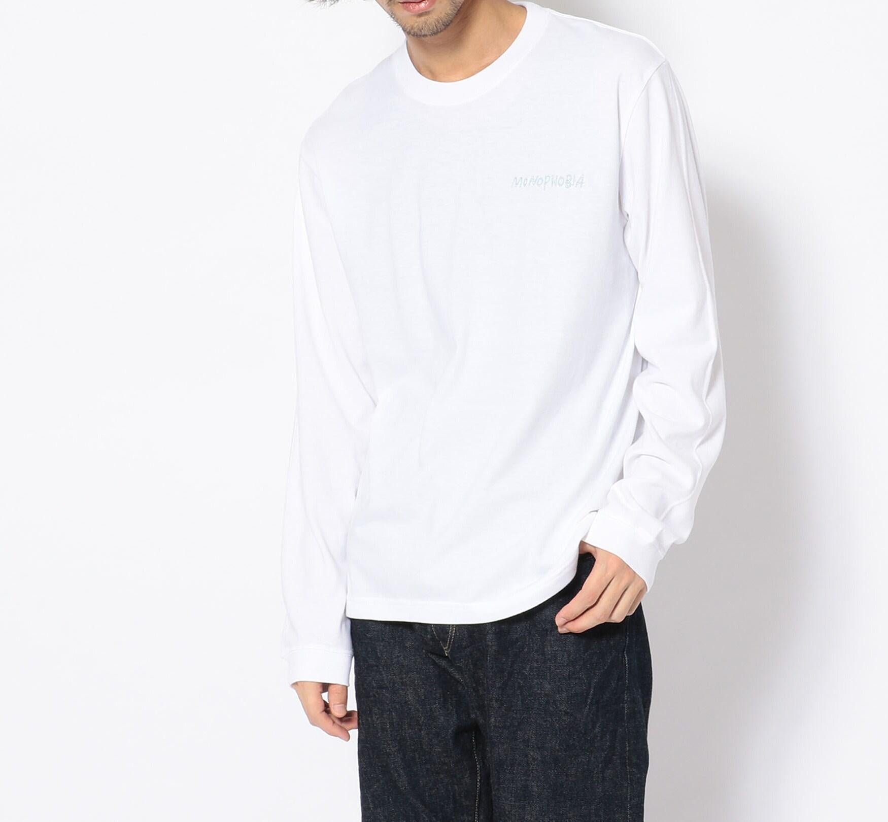 guenika×MONOPHORIA/ゲルニカ×モノフォビア /Pint LS TEE ホワイト