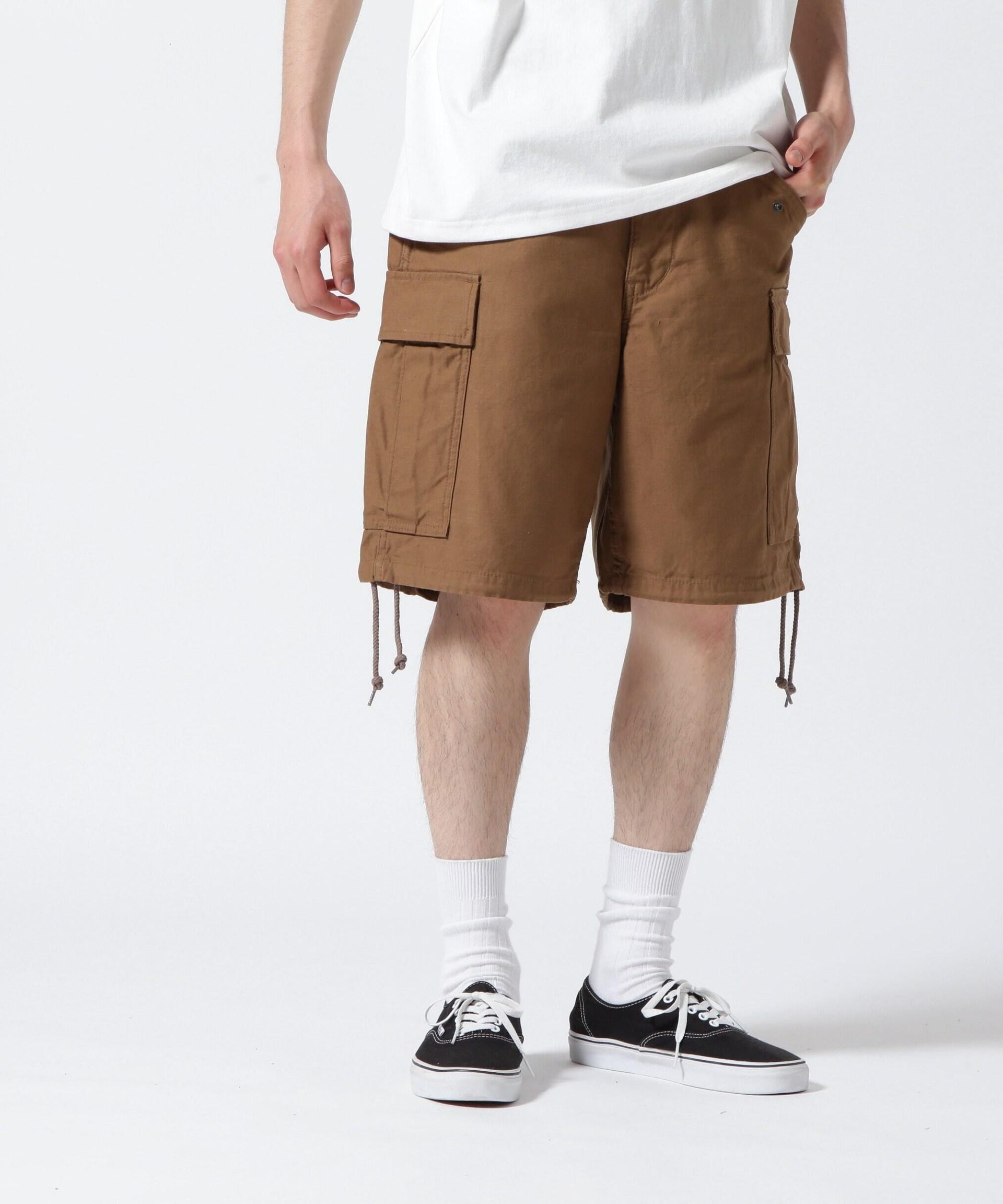 《WER&DEPOT限定》M-65 FATIGUE SHO>T PANTS / M-65 ファティーグ ショート パンツ / AVI>EX  タン6