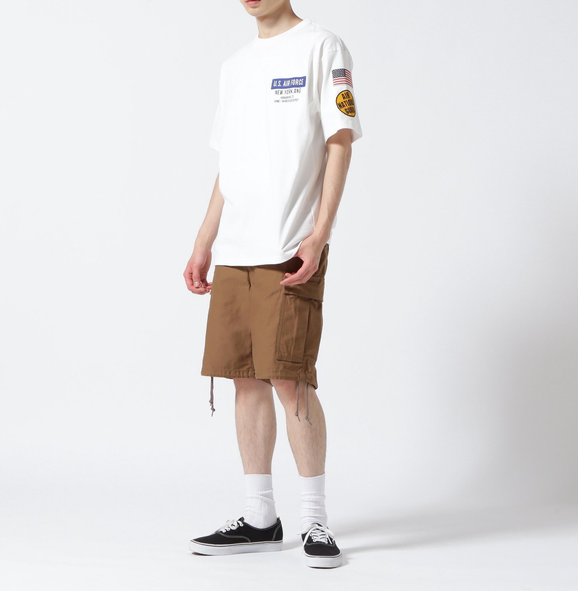 《WER&DEPOT限定》M-65 FATIGUE SHO>T PANTS / M-65 ファティーグ ショート パンツ / AVI>EX  タン6