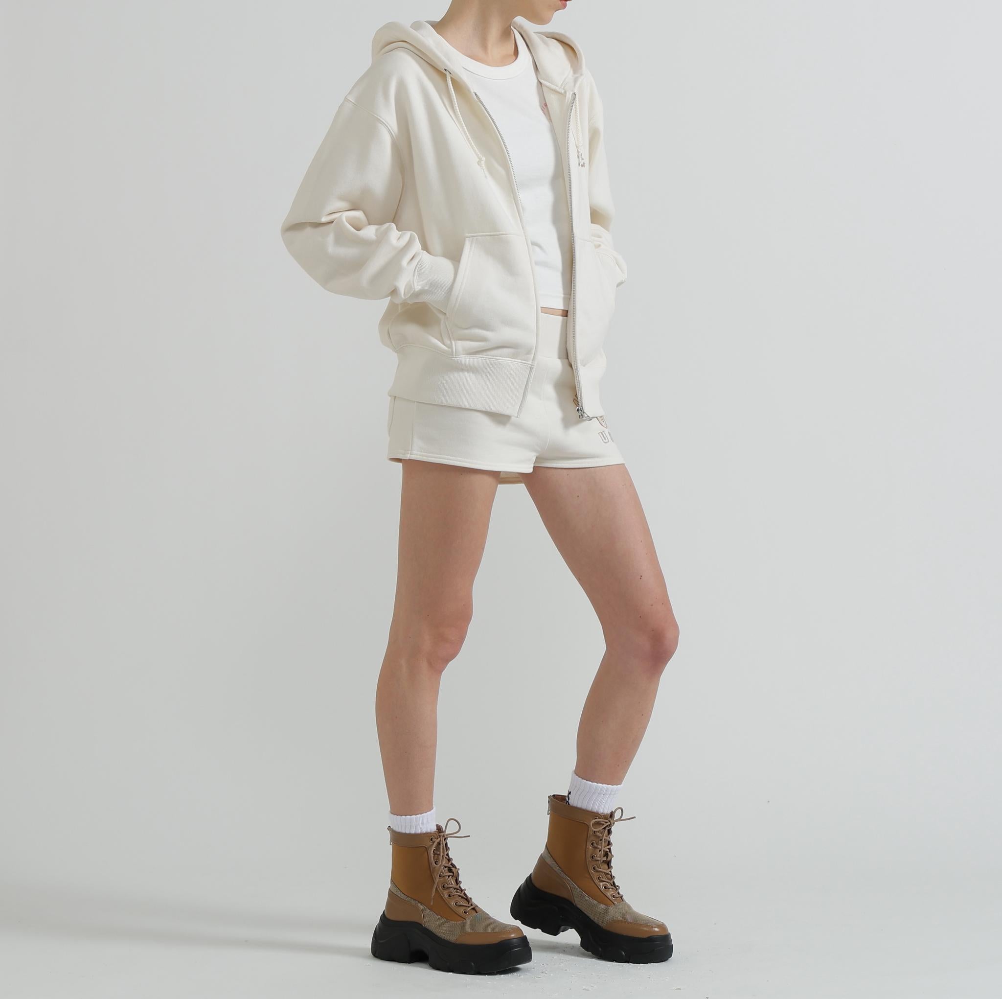 《WOMAN/直営店限定》VARSITY FLAG PARKA オフホワイト3