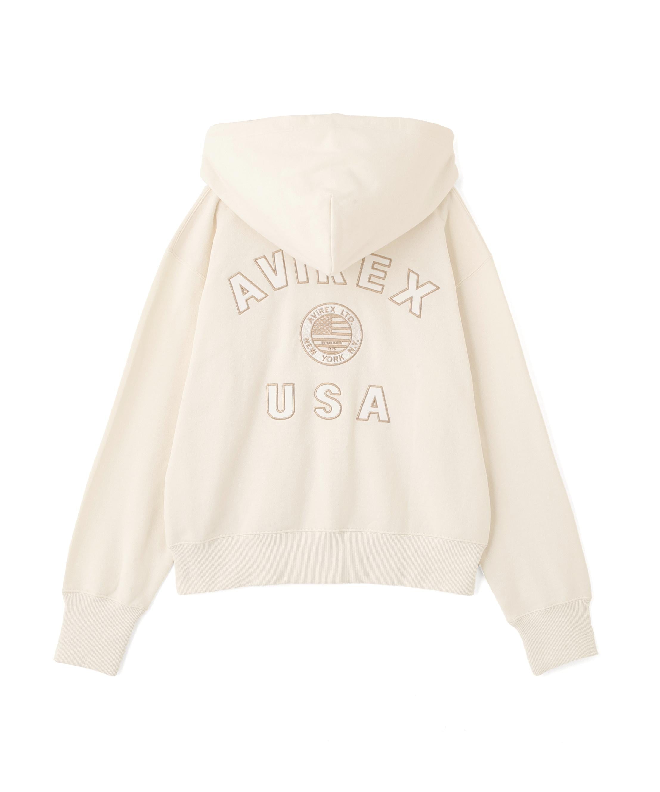 《WOMAN/直営店限定》VARSITY FLAG PARKA オフホワイト3