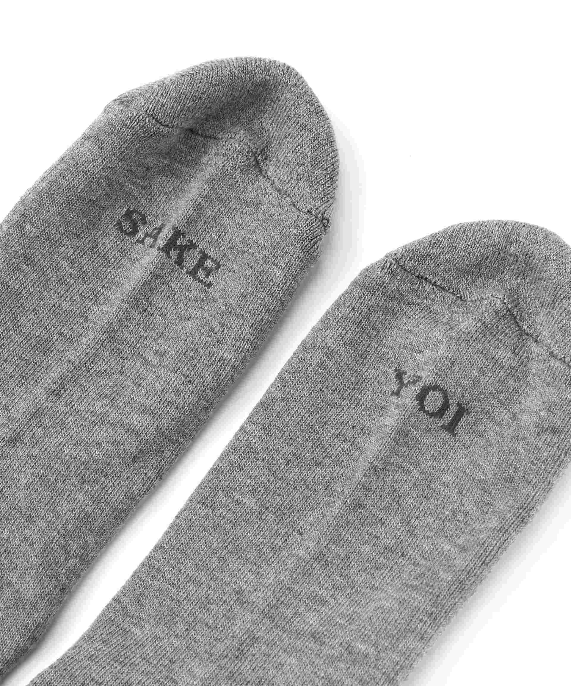 >OSTE> SOX/ロスターソックス/SAKE YOI SOX グレー