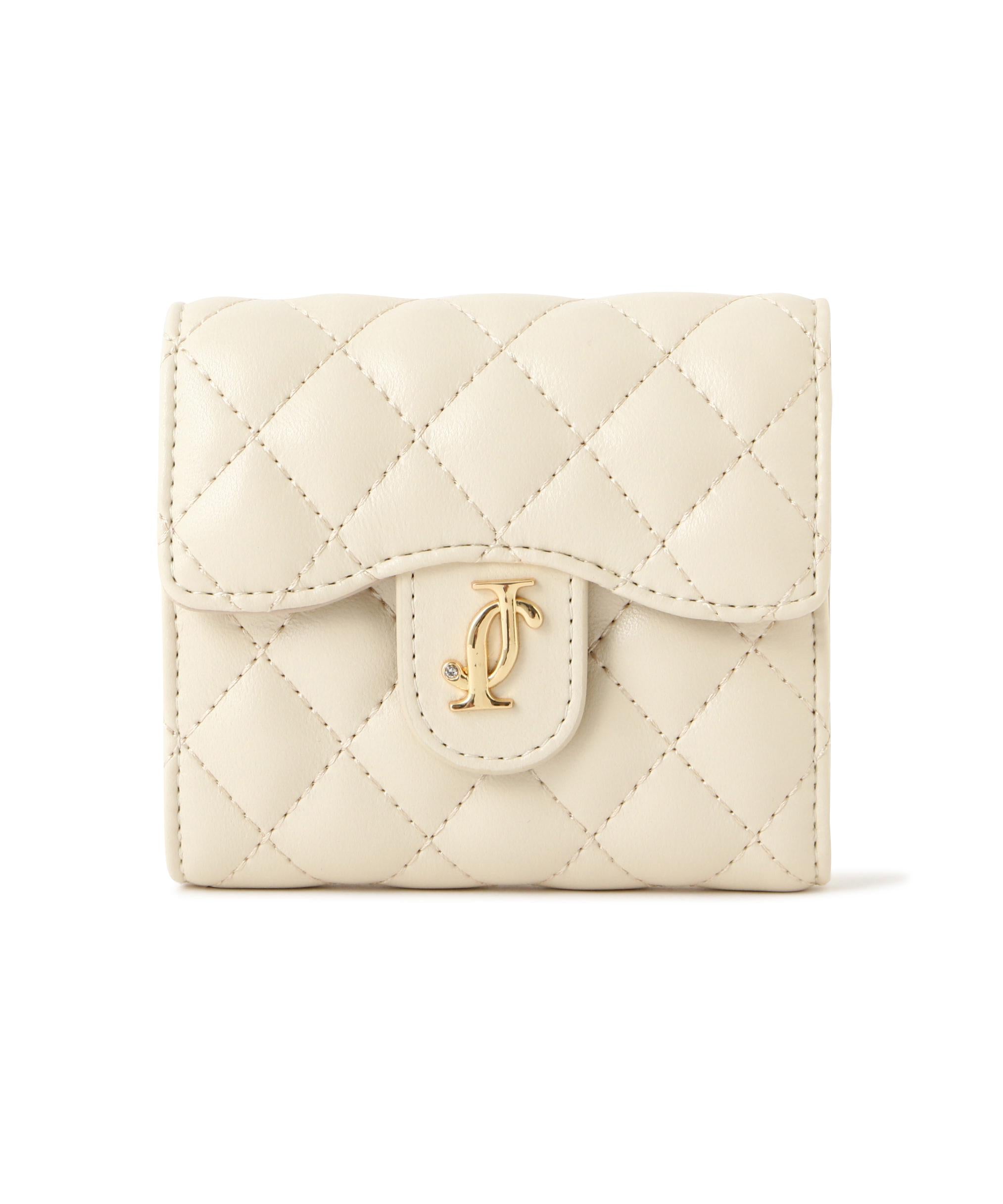 クロスJキルトウォレットシリーズ ミニ財布 ホワイト