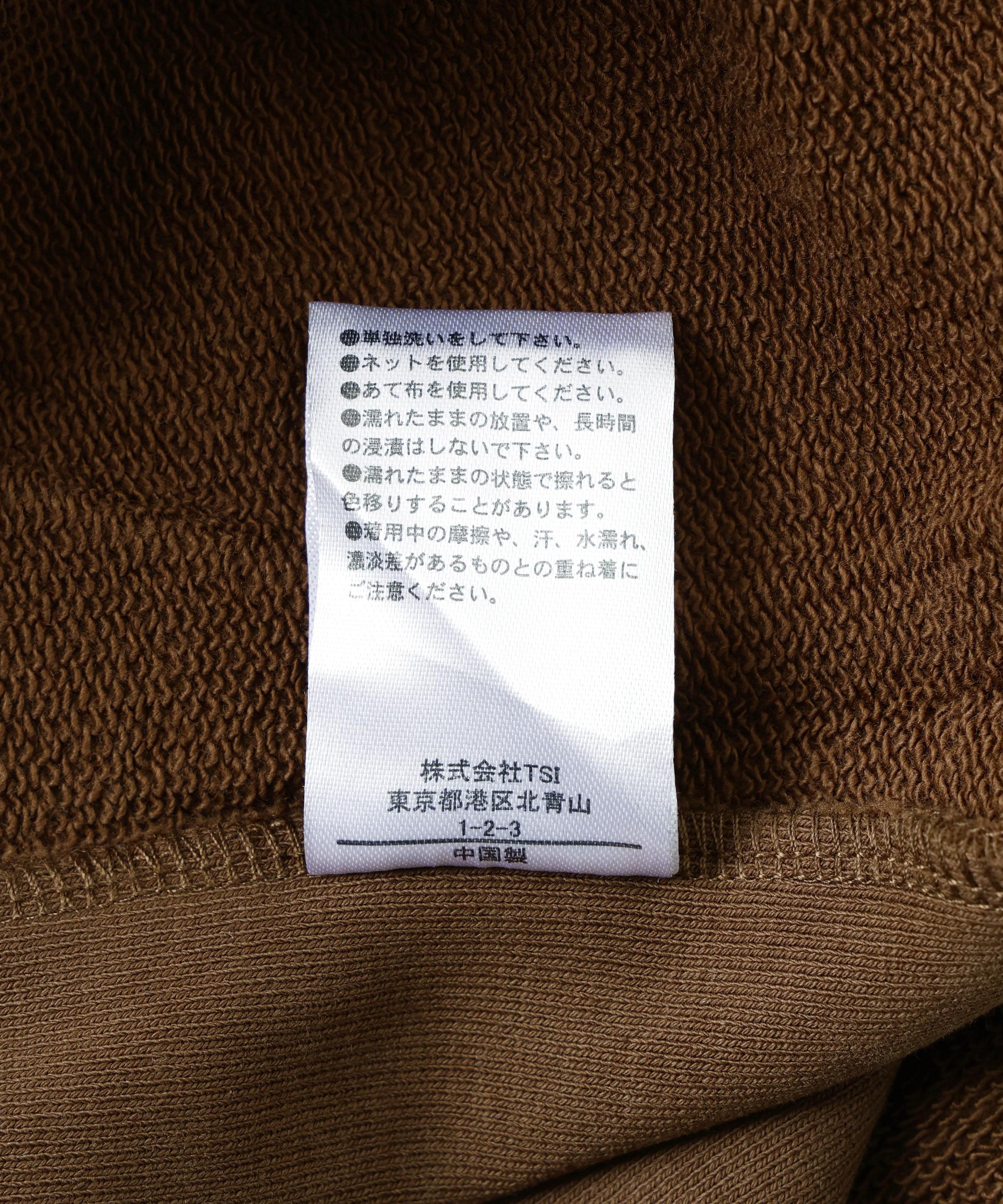 DankeSchon/ダンケシェーン/480HW SWEAT CREWNECK ブラウン