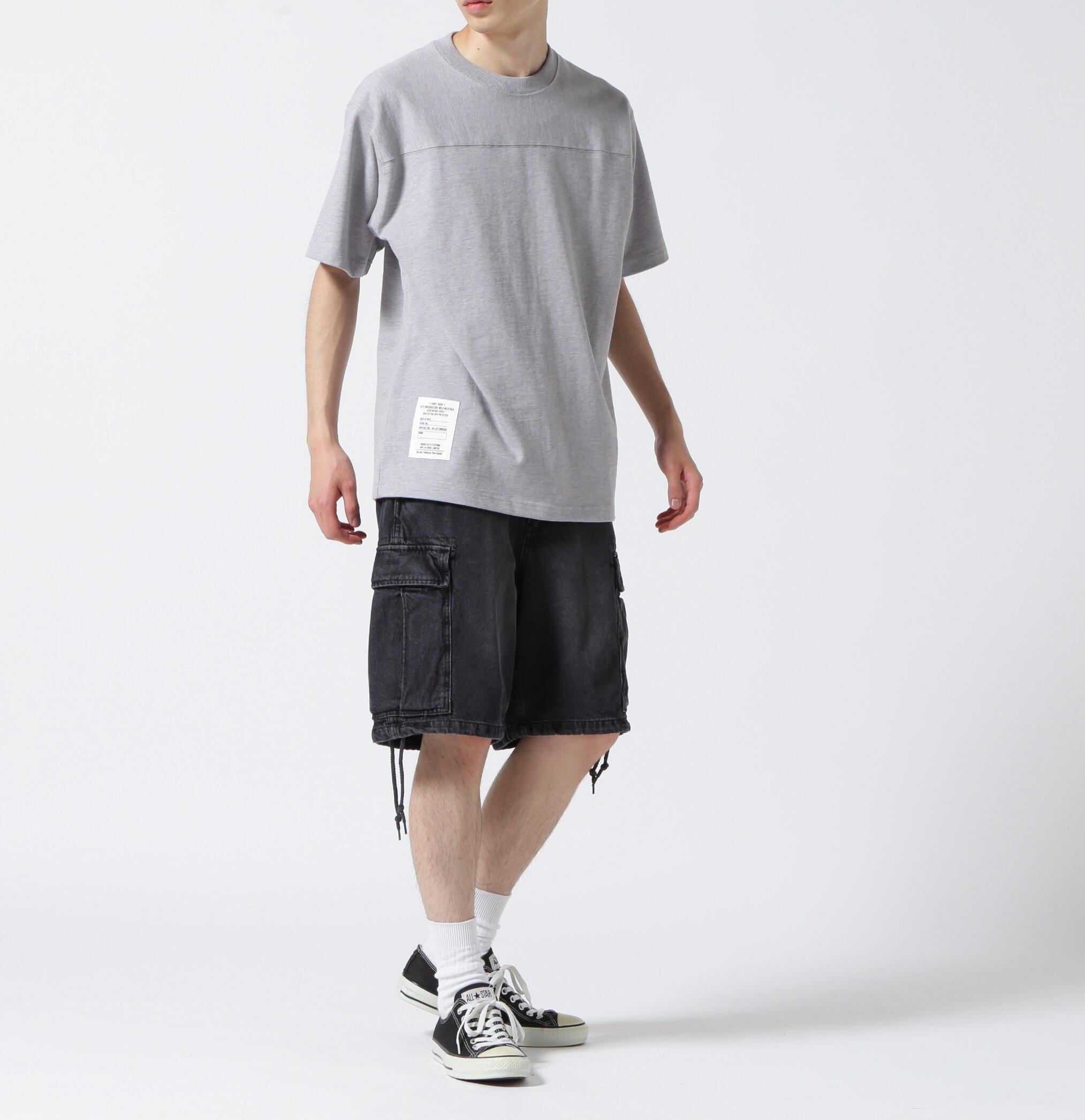 《WER&DEPOT限定》M-65 FATIGUE DENIM SHO>T PANTS / M-65 ファティーグ デニム ショートパンツ  ブラック