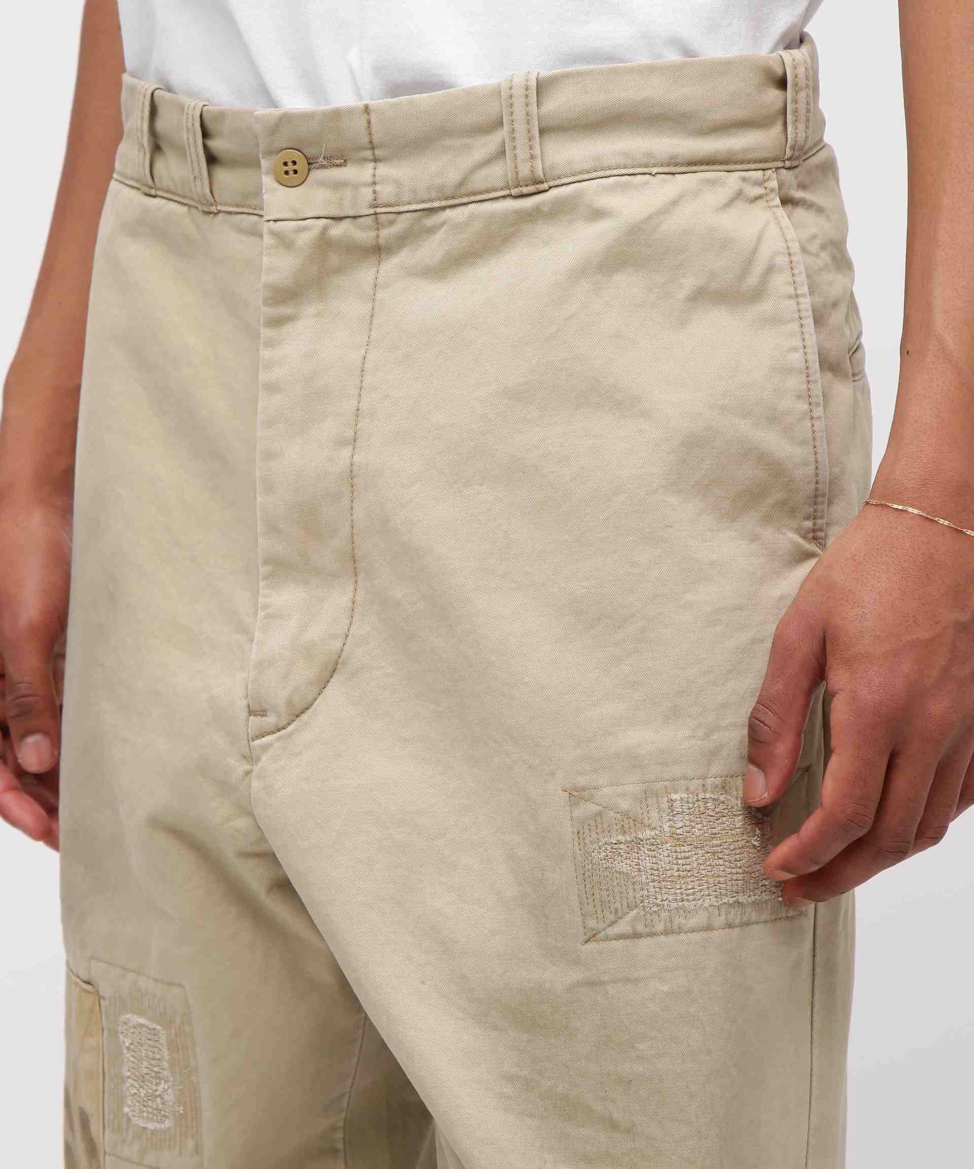 《>ESTO>E COLLECTION》A>MY CHINO PANTS ”>EPAI> CUSTOM” カーキ