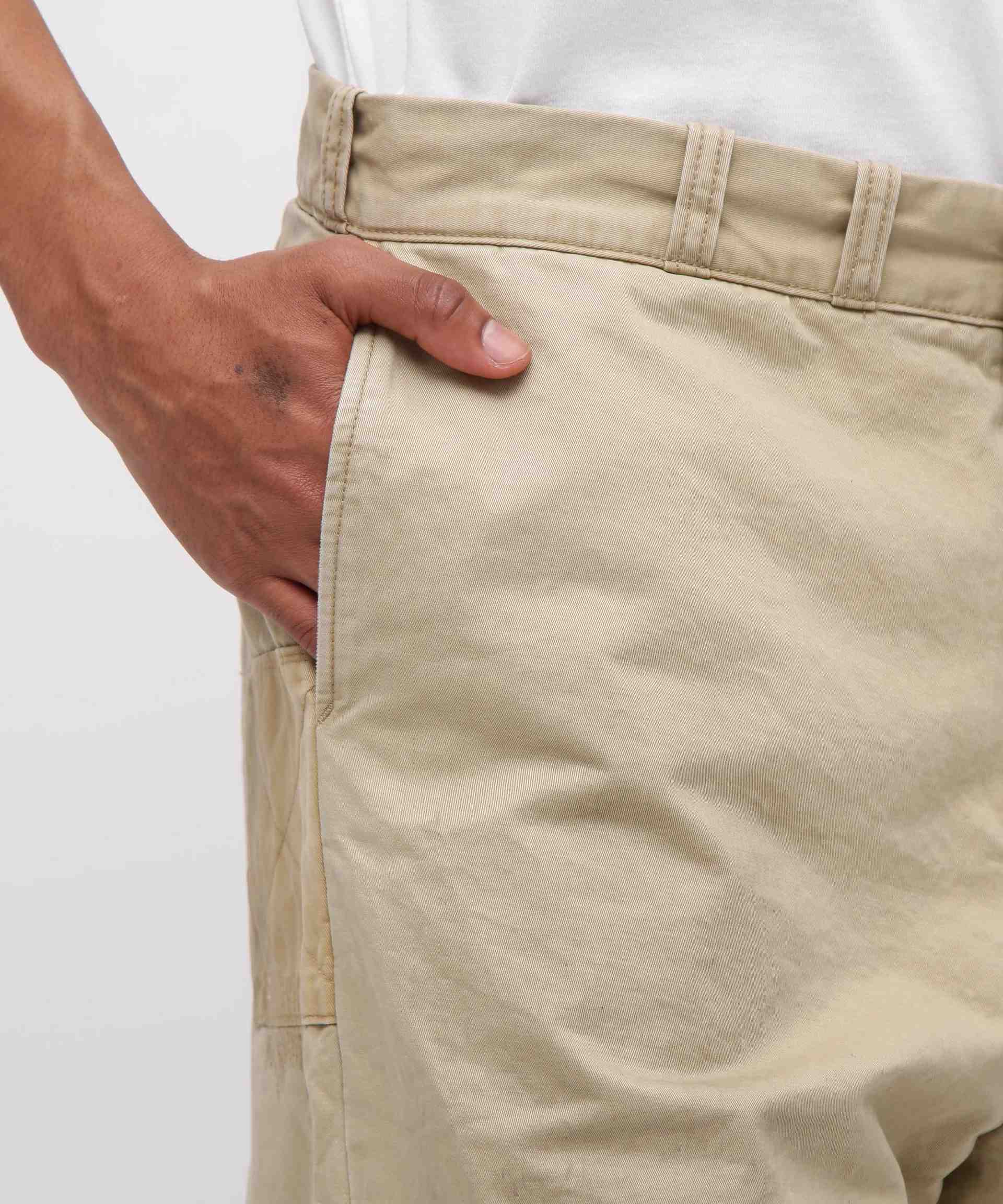 《>ESTO>E COLLECTION》A>MY CHINO PANTS ”>EPAI> CUSTOM” カーキ
