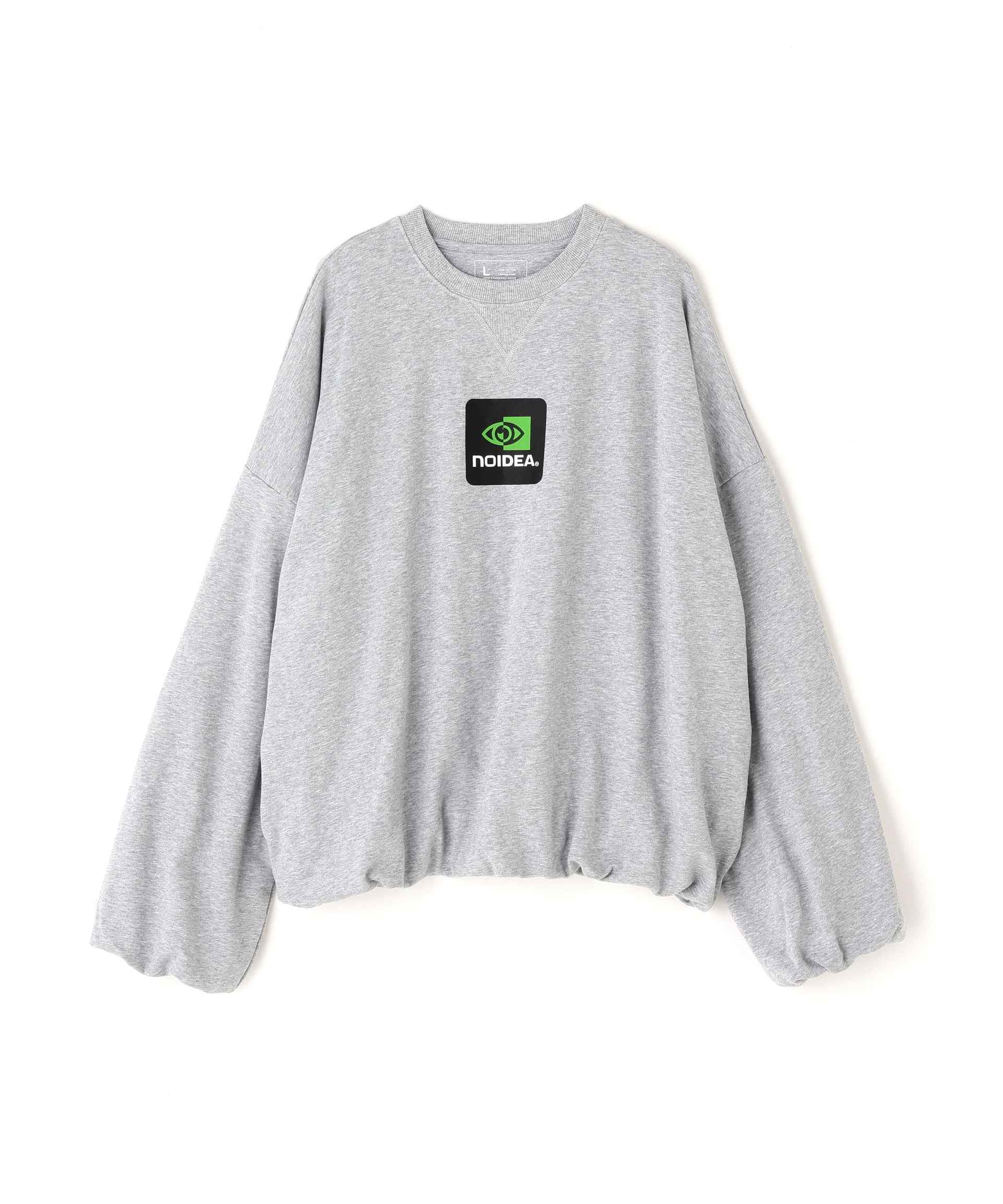 DankeSchon/ダンケシェーン/BALLOON CREWNECK グレー