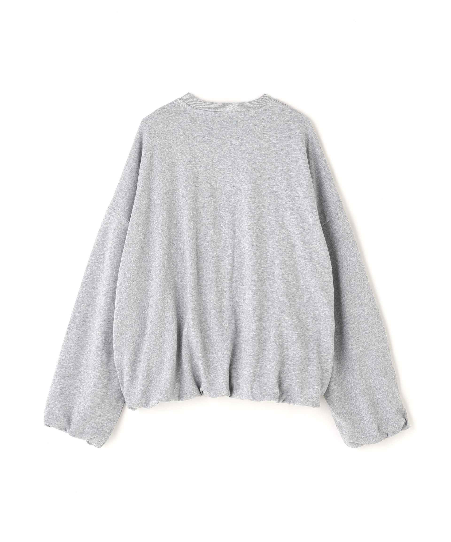 DankeSchon/ダンケシェーン/BALLOON CREWNECK グレー