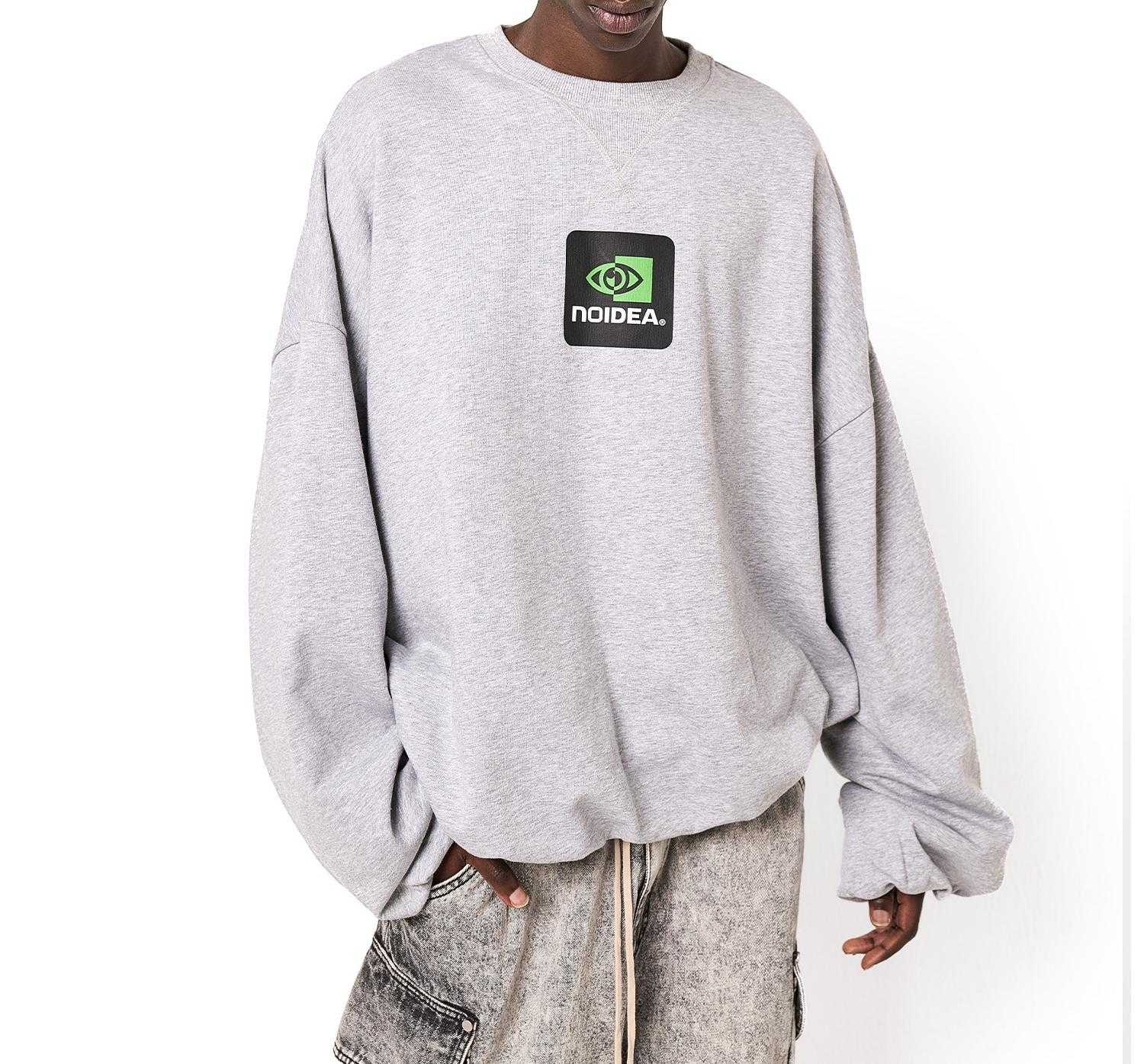 DankeSchon/ダンケシェーン/BALLOON CREWNECK グレー