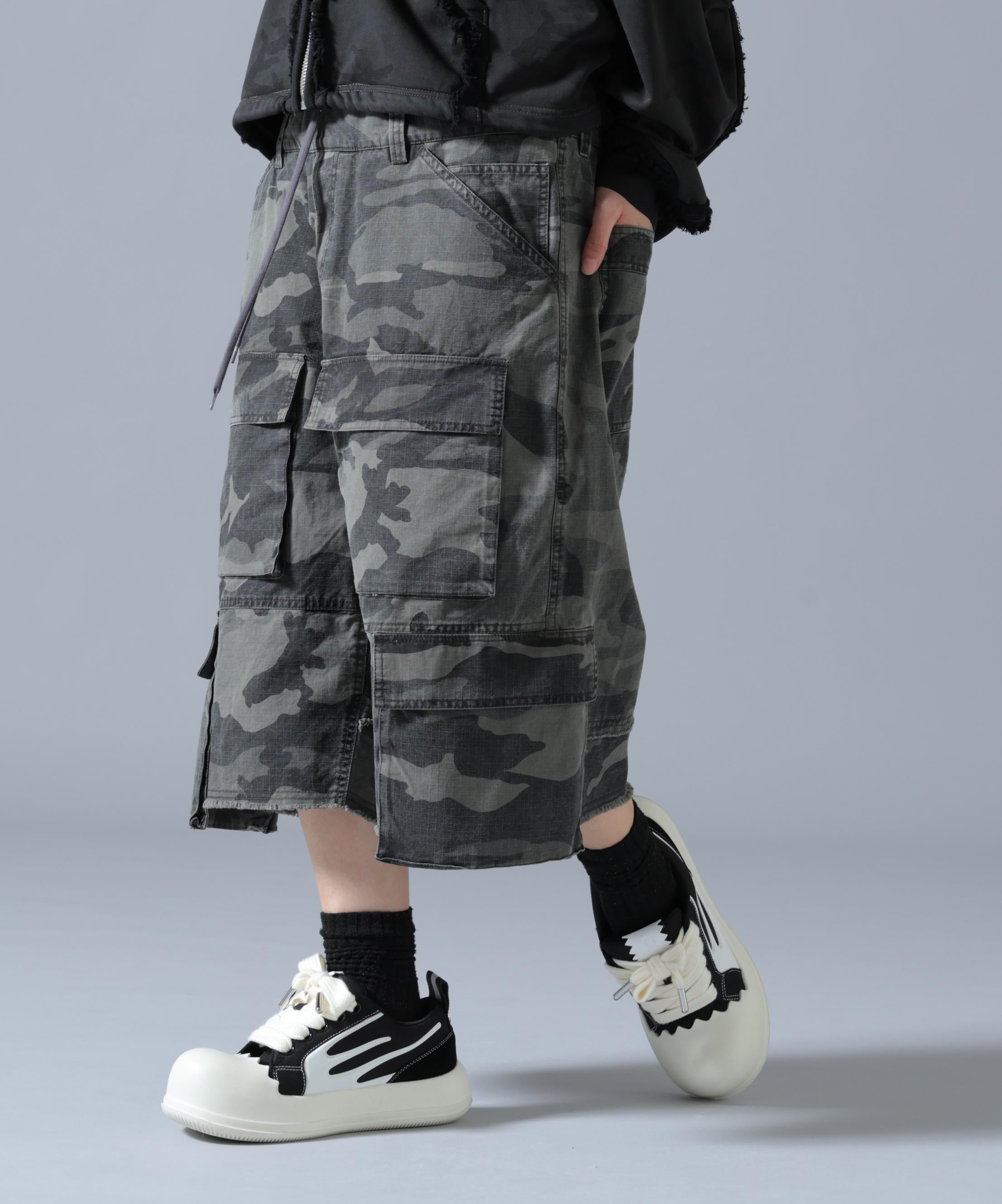 FR(13)NDS /フレンズ/WAIST LAYER CARGO SHORTS カモ4