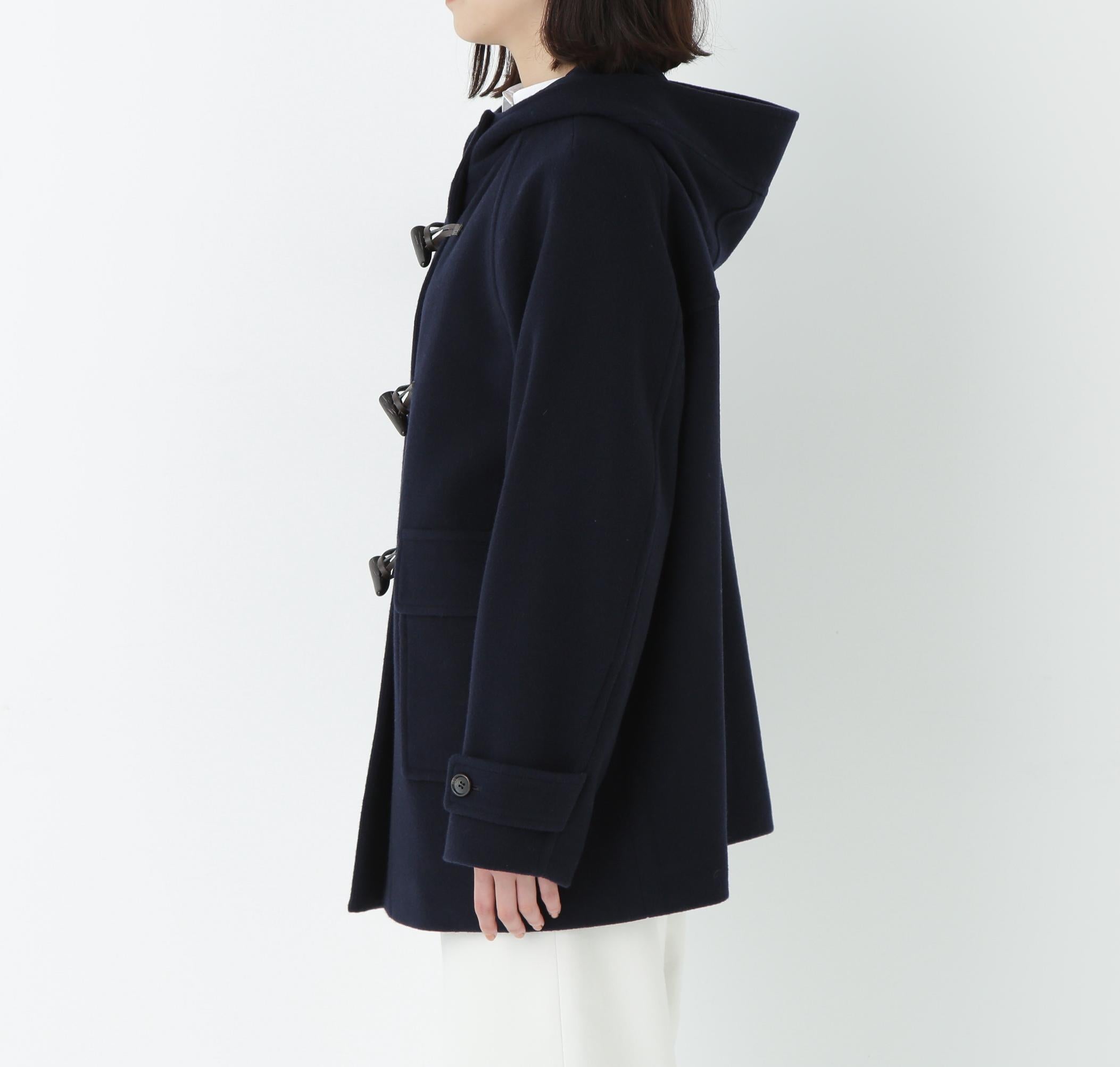 モッサミドルダッフルコート ネイビー