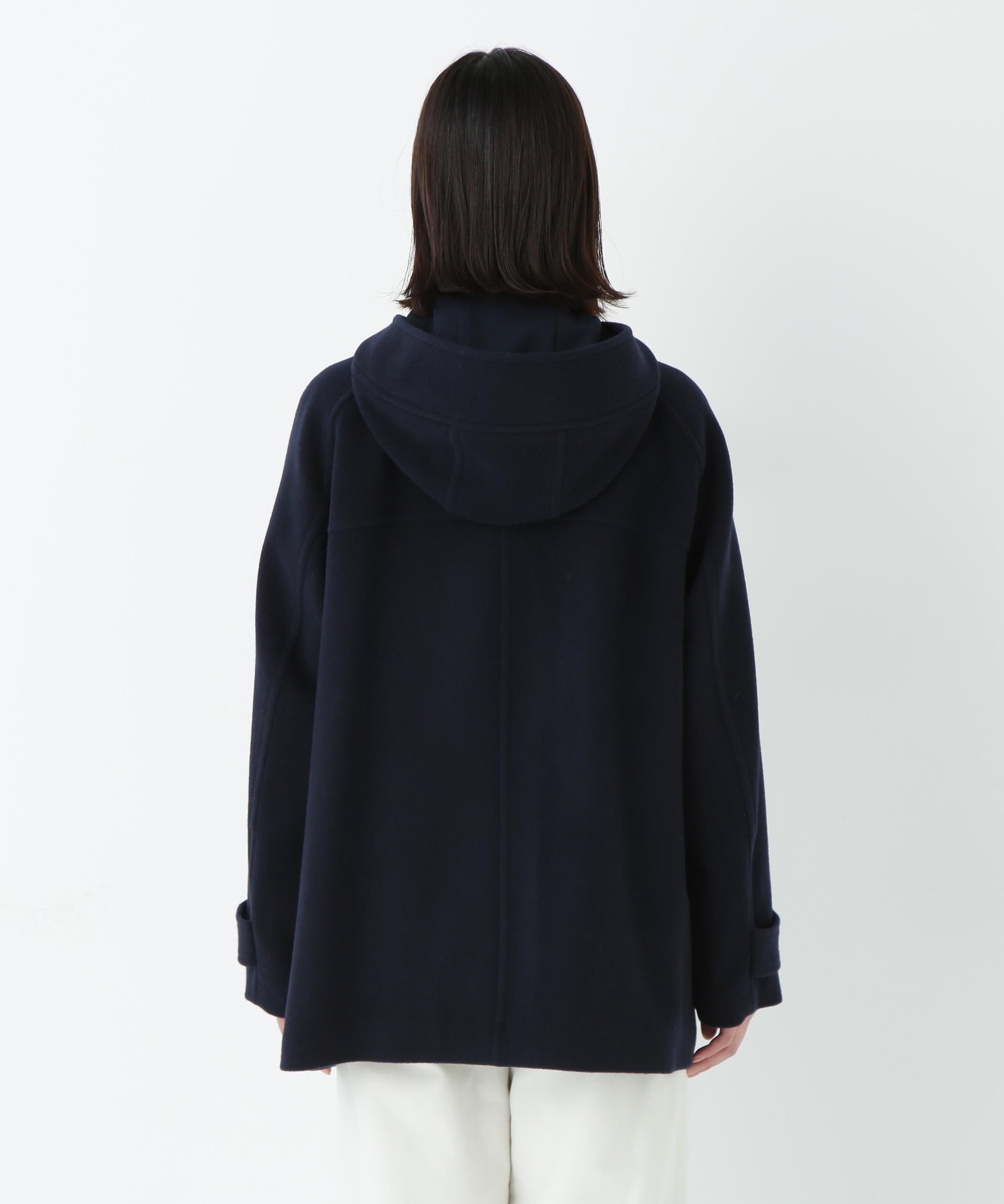 モッサミドルダッフルコート ネイビー