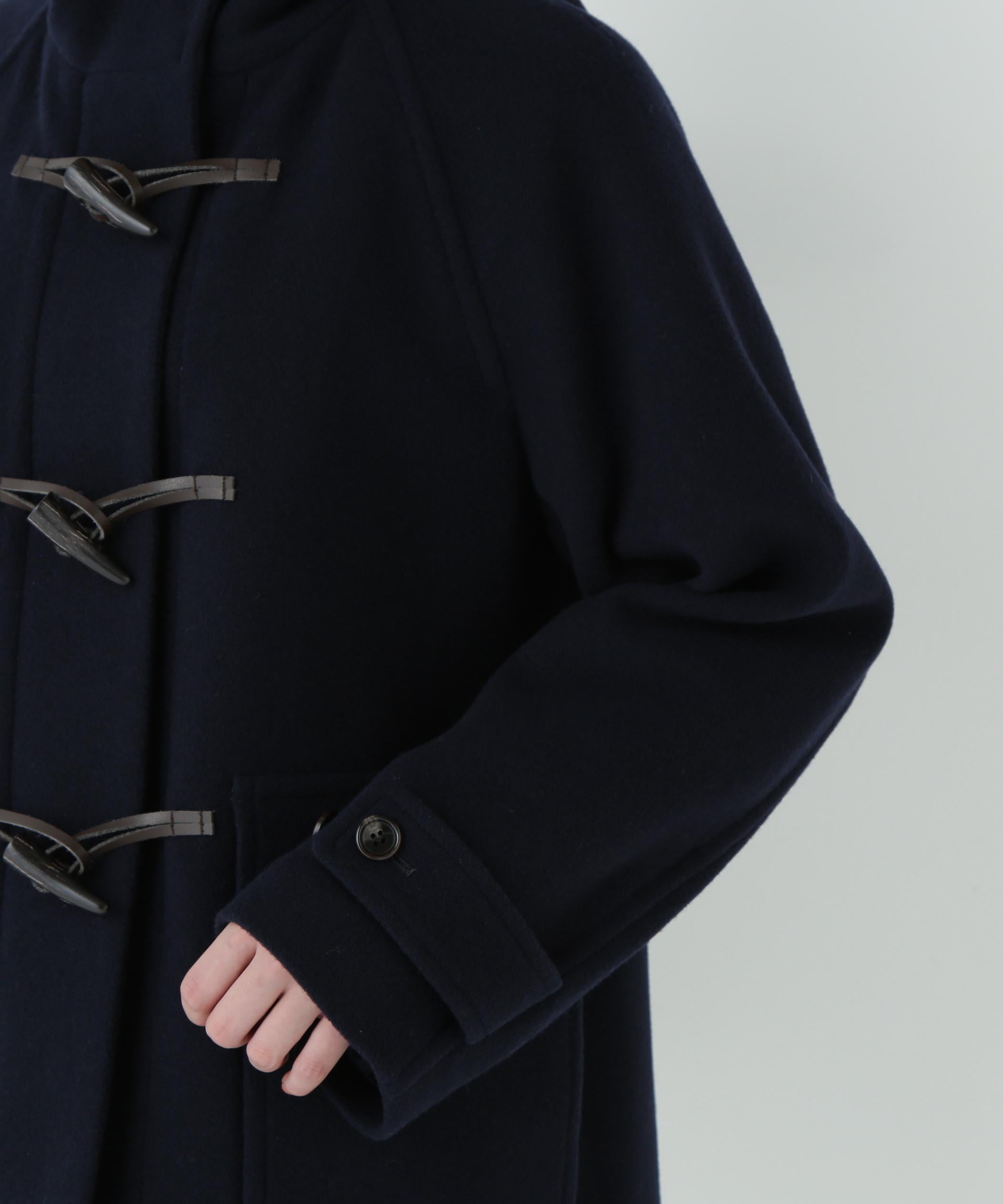 モッサミドルダッフルコート ネイビー