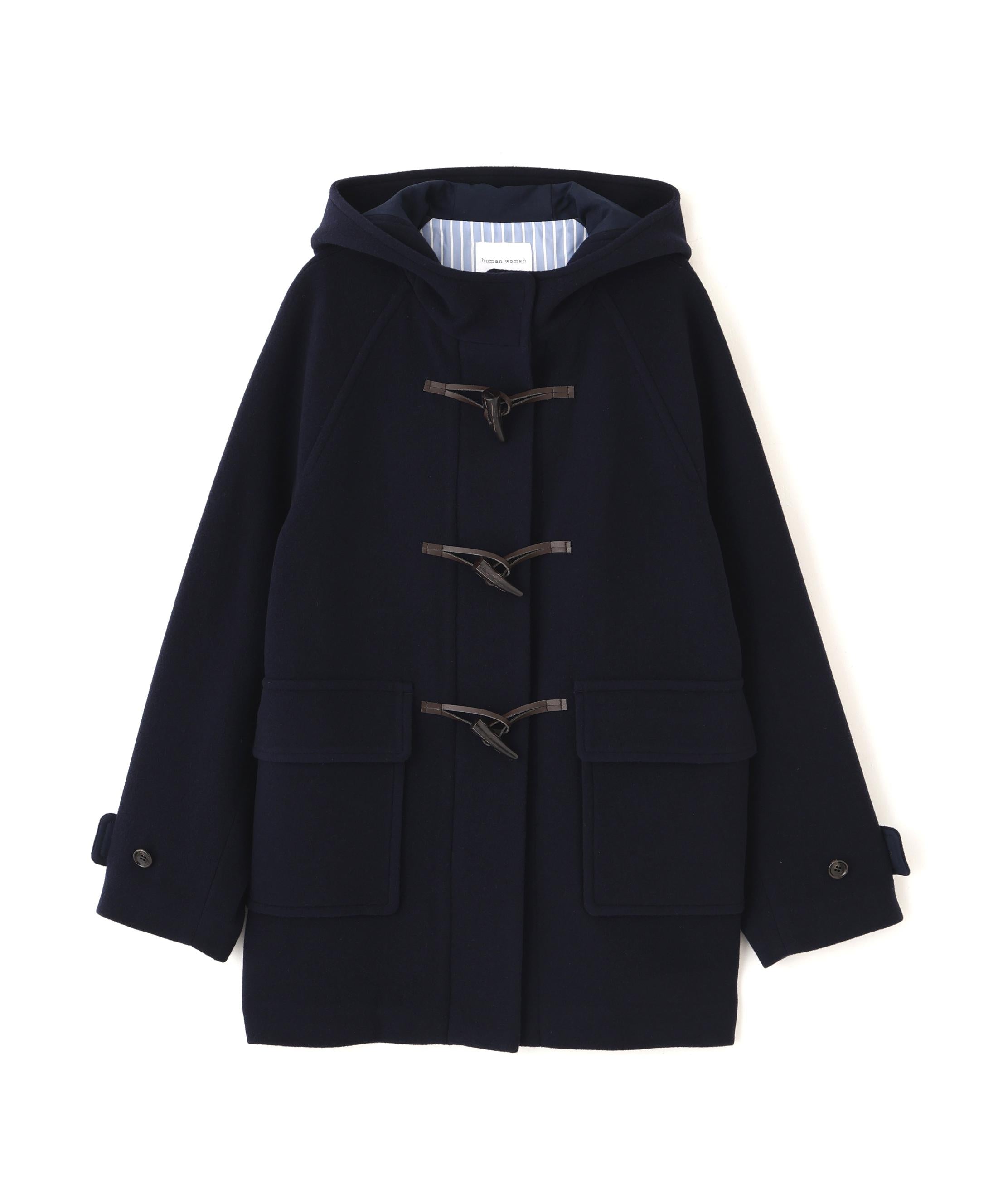 モッサミドルダッフルコート ネイビー