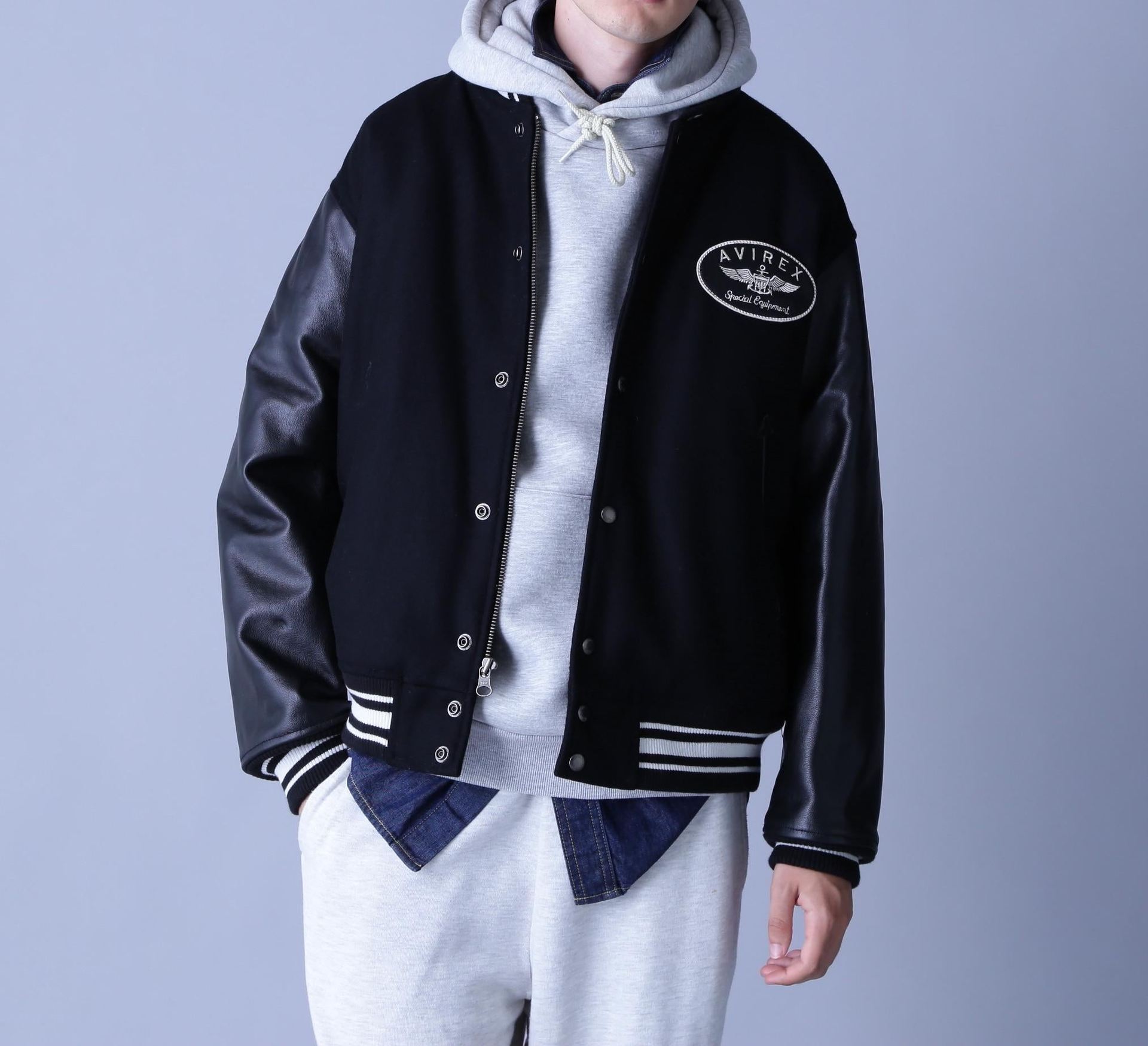 SIGNATURE VARSITY JACKET / Signature Varsity Jacket / AVIREX / Avirex
