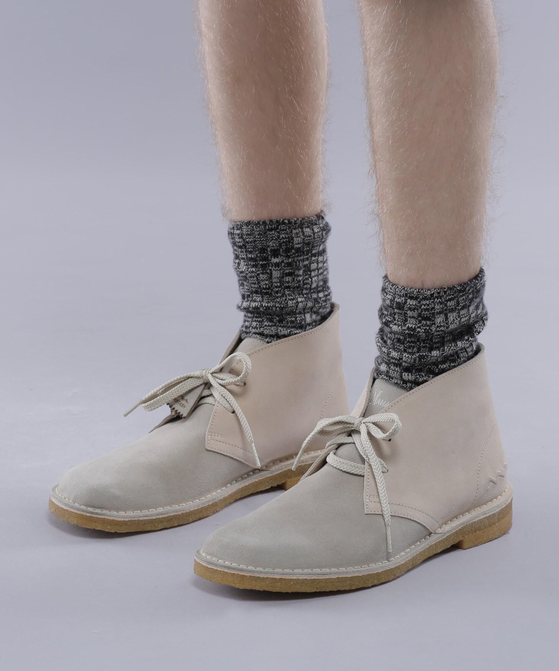 P&R × MANASTASH/パドモア＆バーンズ×マナスタッシュ/CHUKKA ROOT/コラボ ベージュ