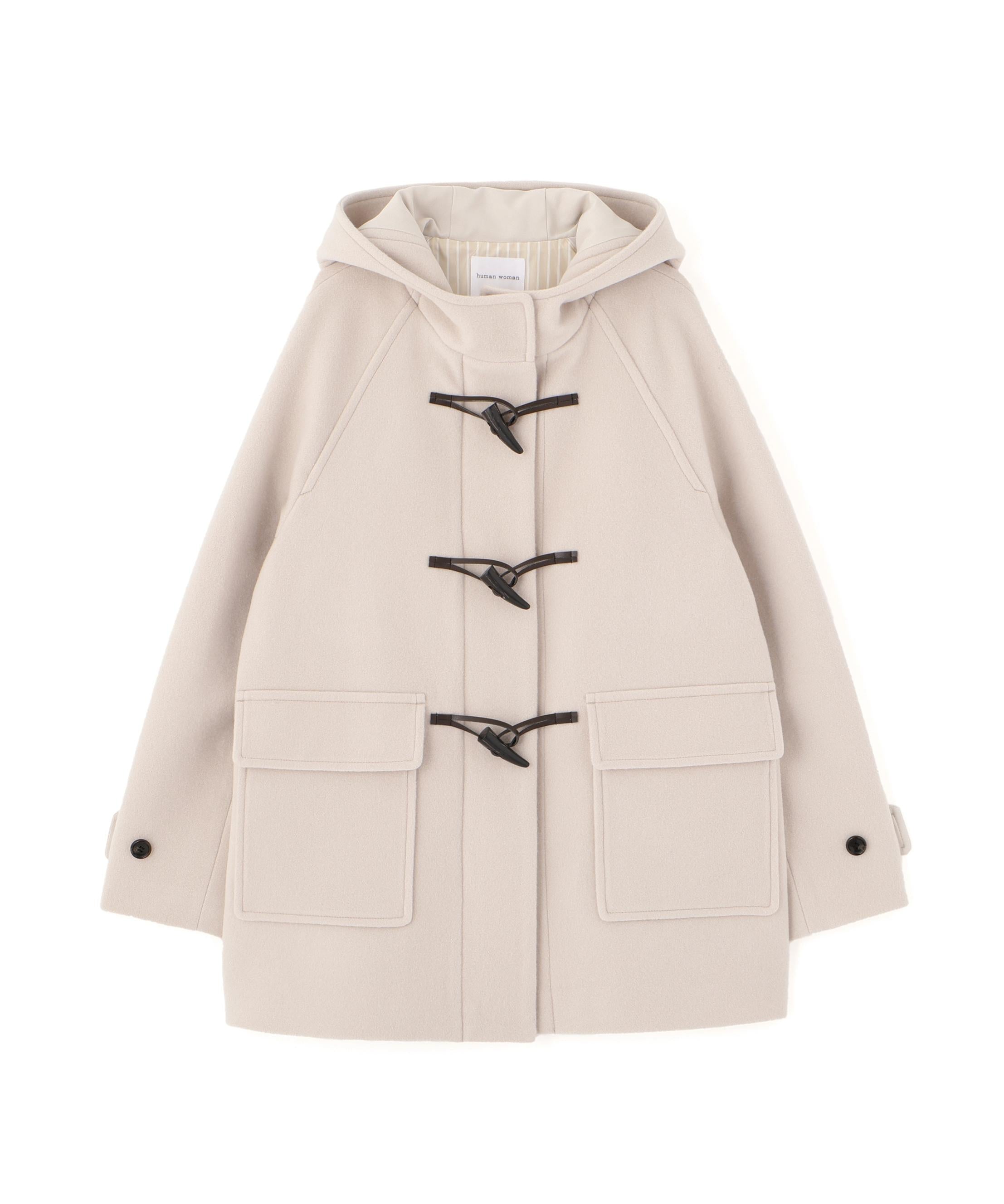 モッサミドルダッフルコート ベージュ