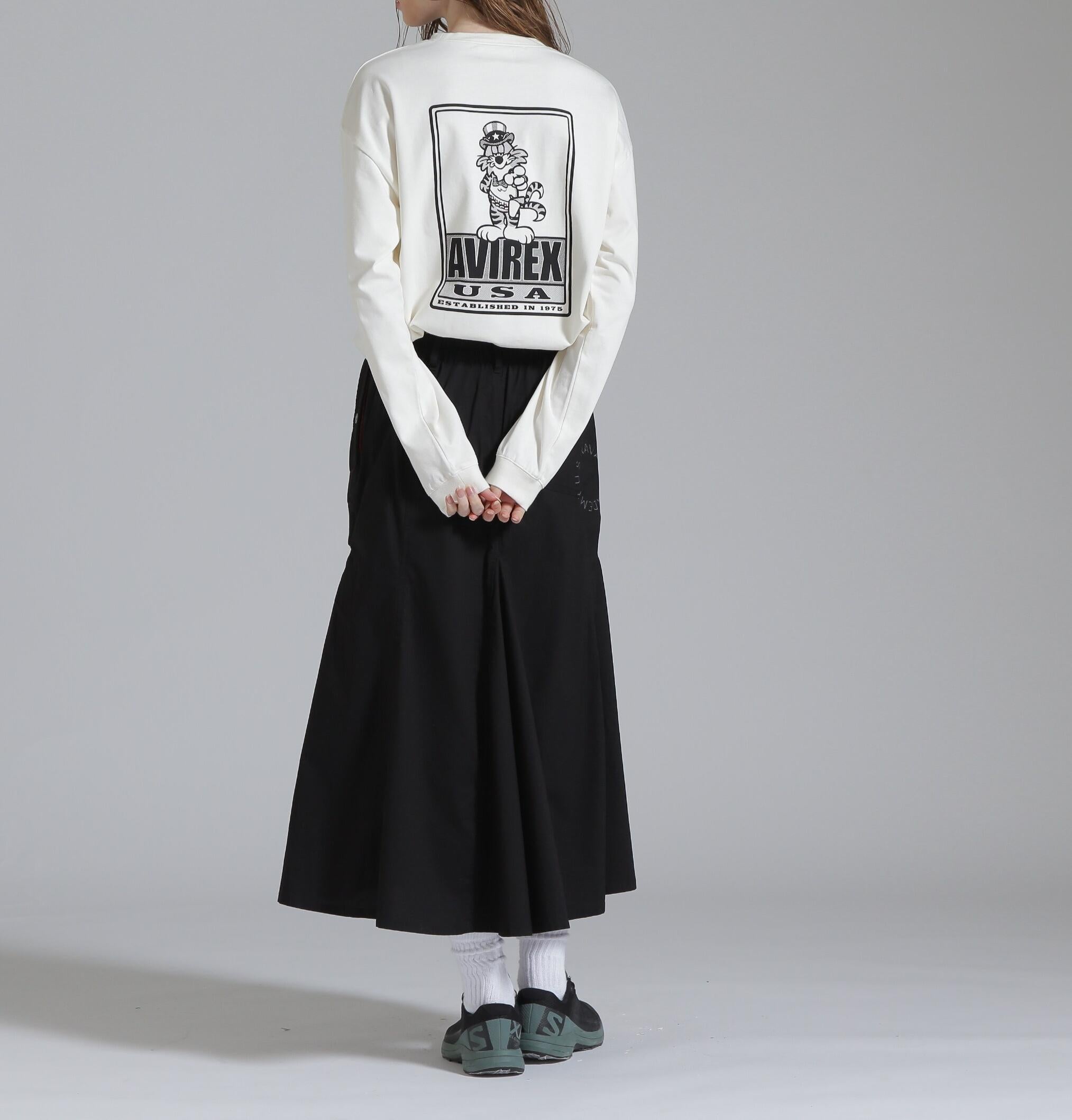 25SS TOMCAT T-SHI>T/トムキャット ロングスリーブTシャツ オフホワイト3