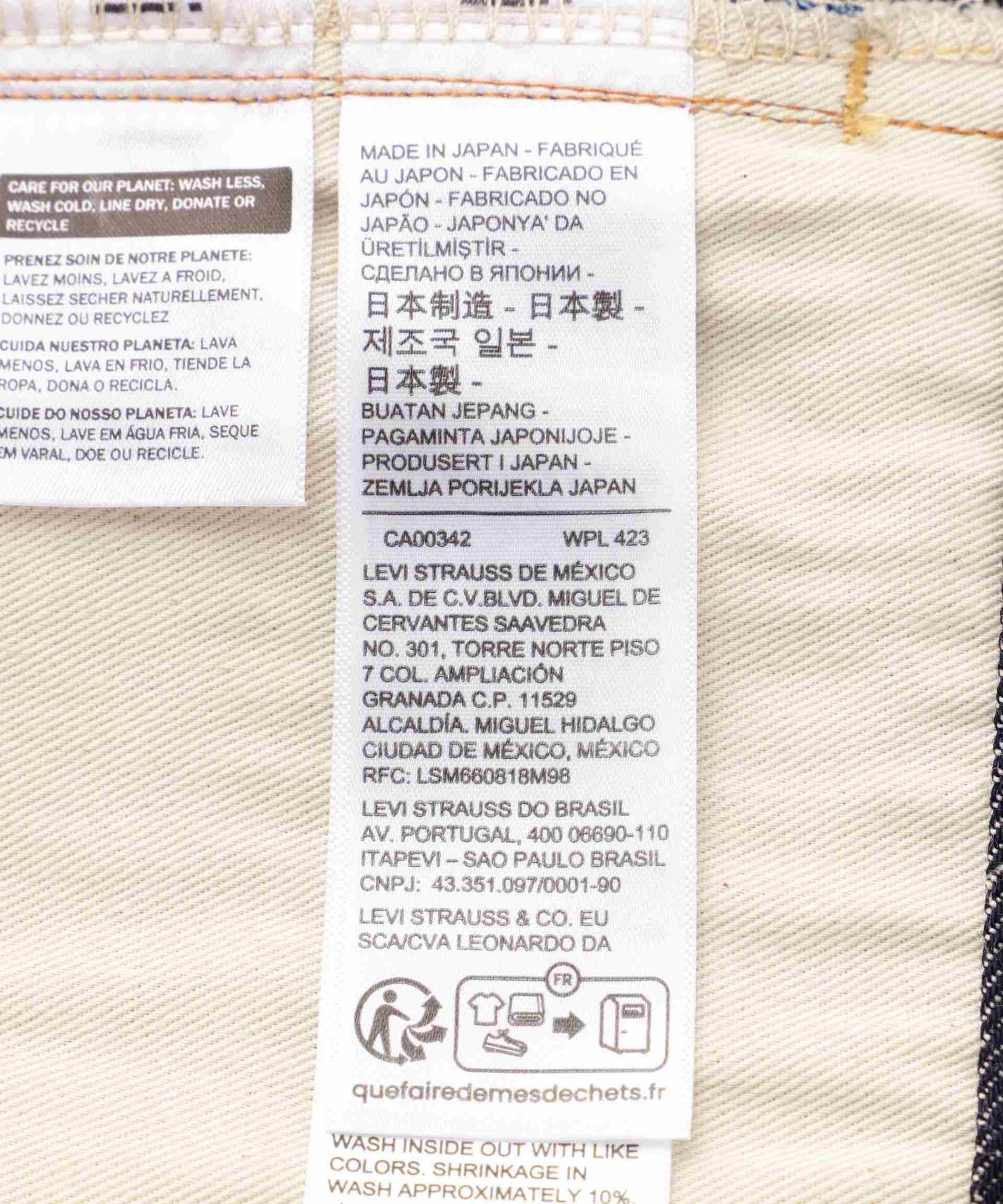 Levis Vintage Clothing/LVC/リーバイスヴィンテージクロージング/1922 501 JEANS インディゴ7