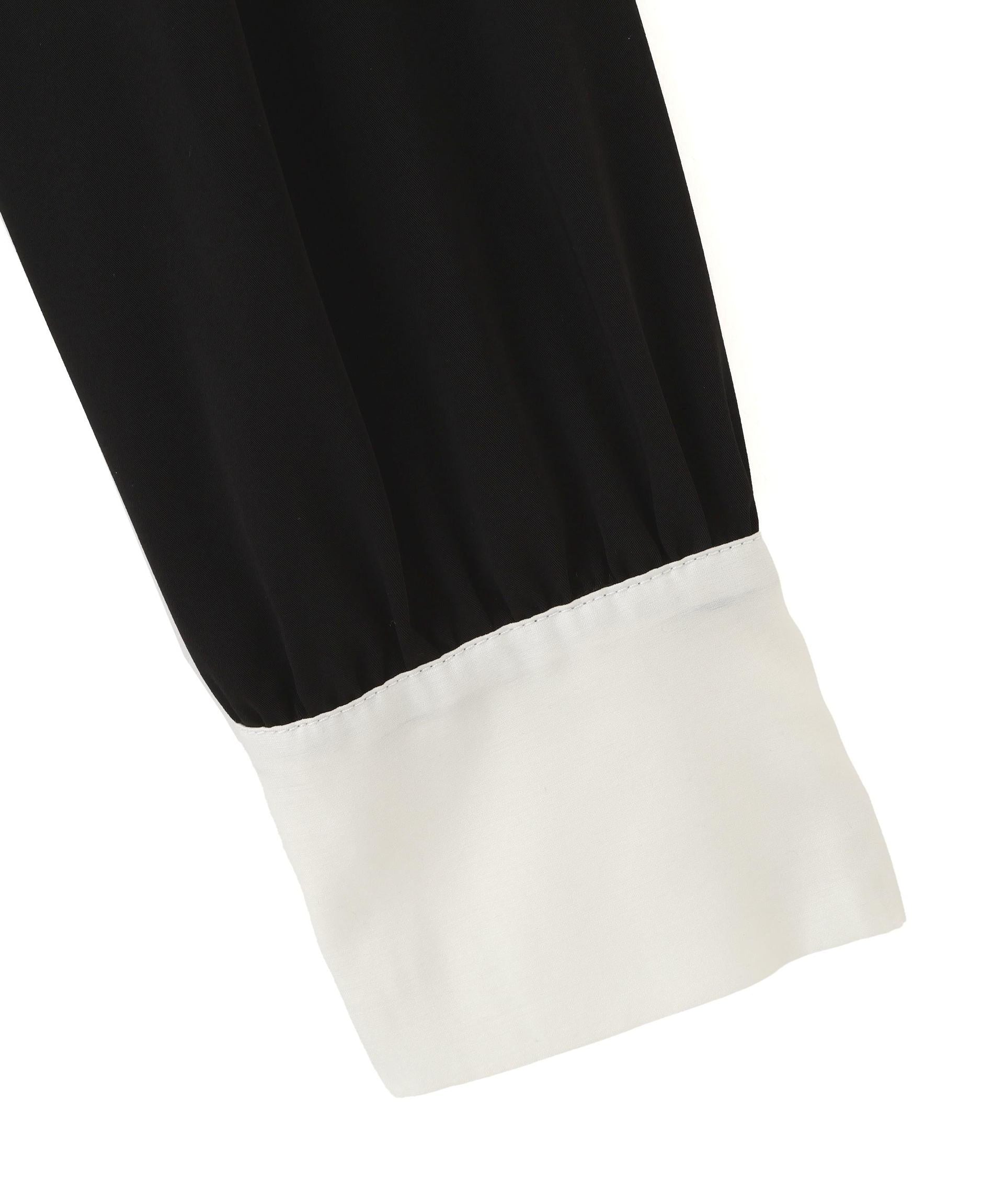 ビッグボウタイブラウス ブラック