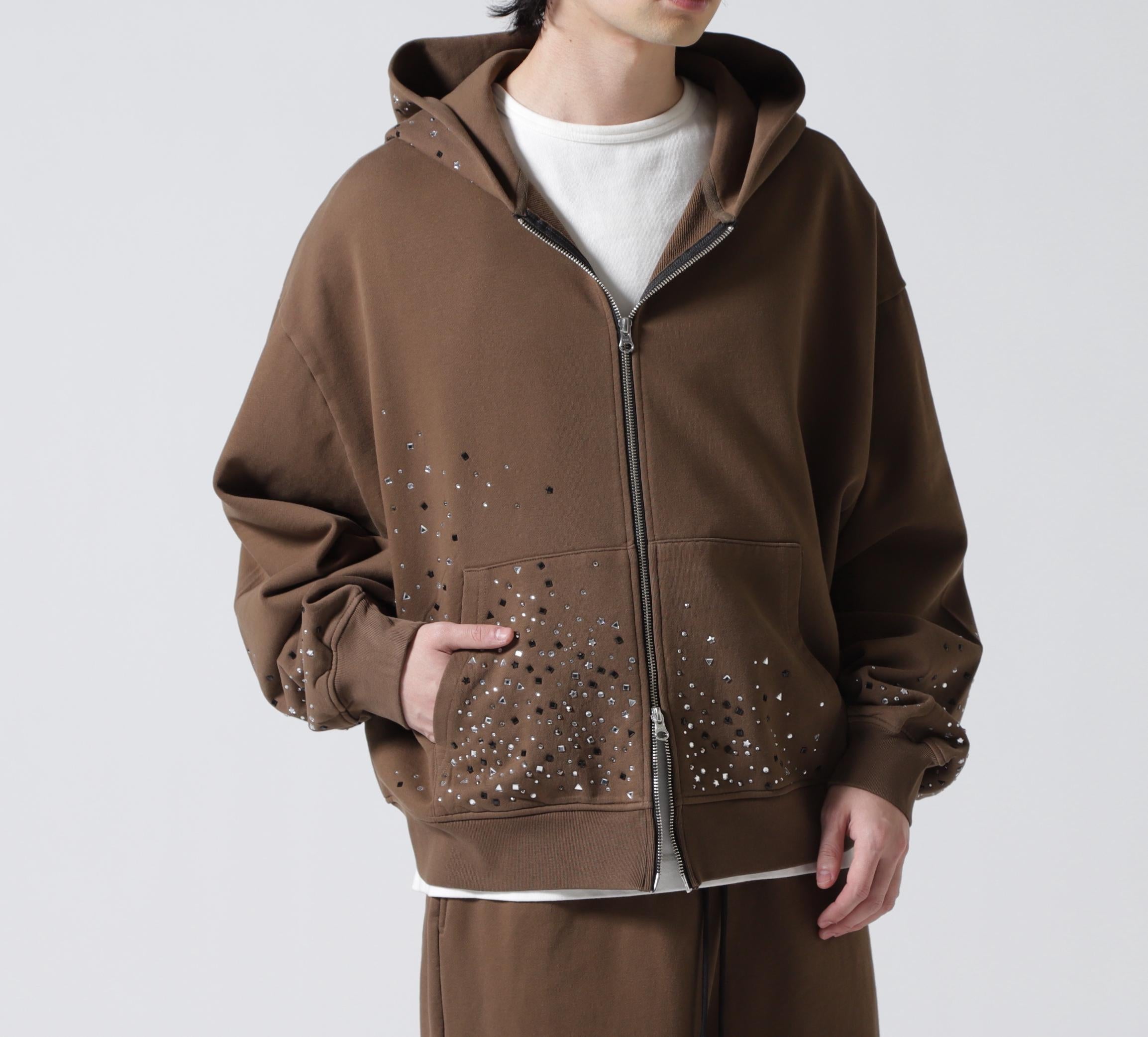 FR(13)NDS /フレンズ/Stone Sweat Hoodie ブラウン