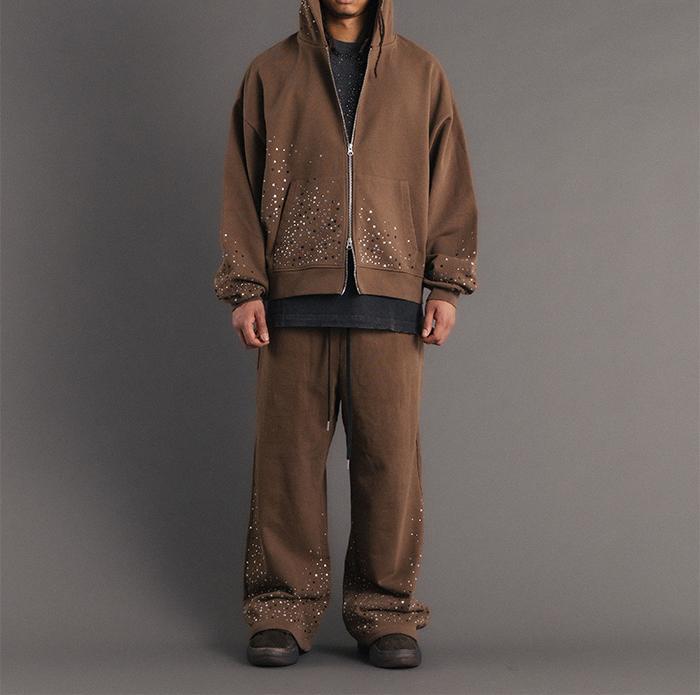 FR(13)NDS /フレンズ/Stone Sweat Hoodie ブラウン