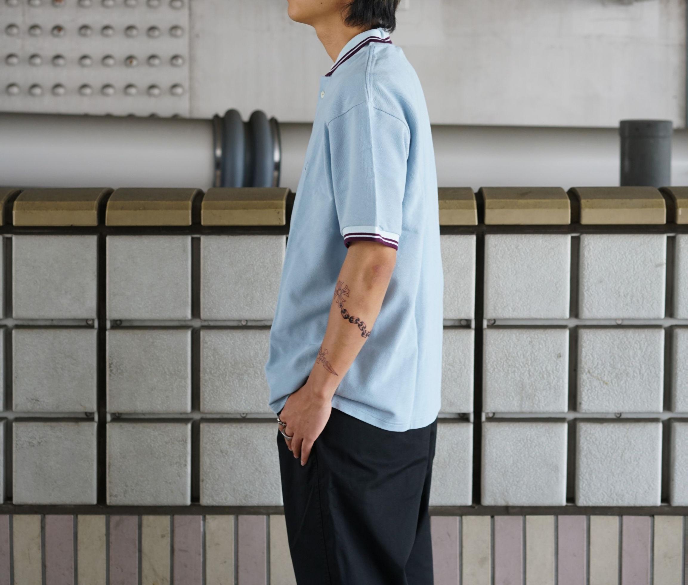 Needles/ニードルズ  別注Shawl Colla S/S Polo - Cotton Pique サックス1