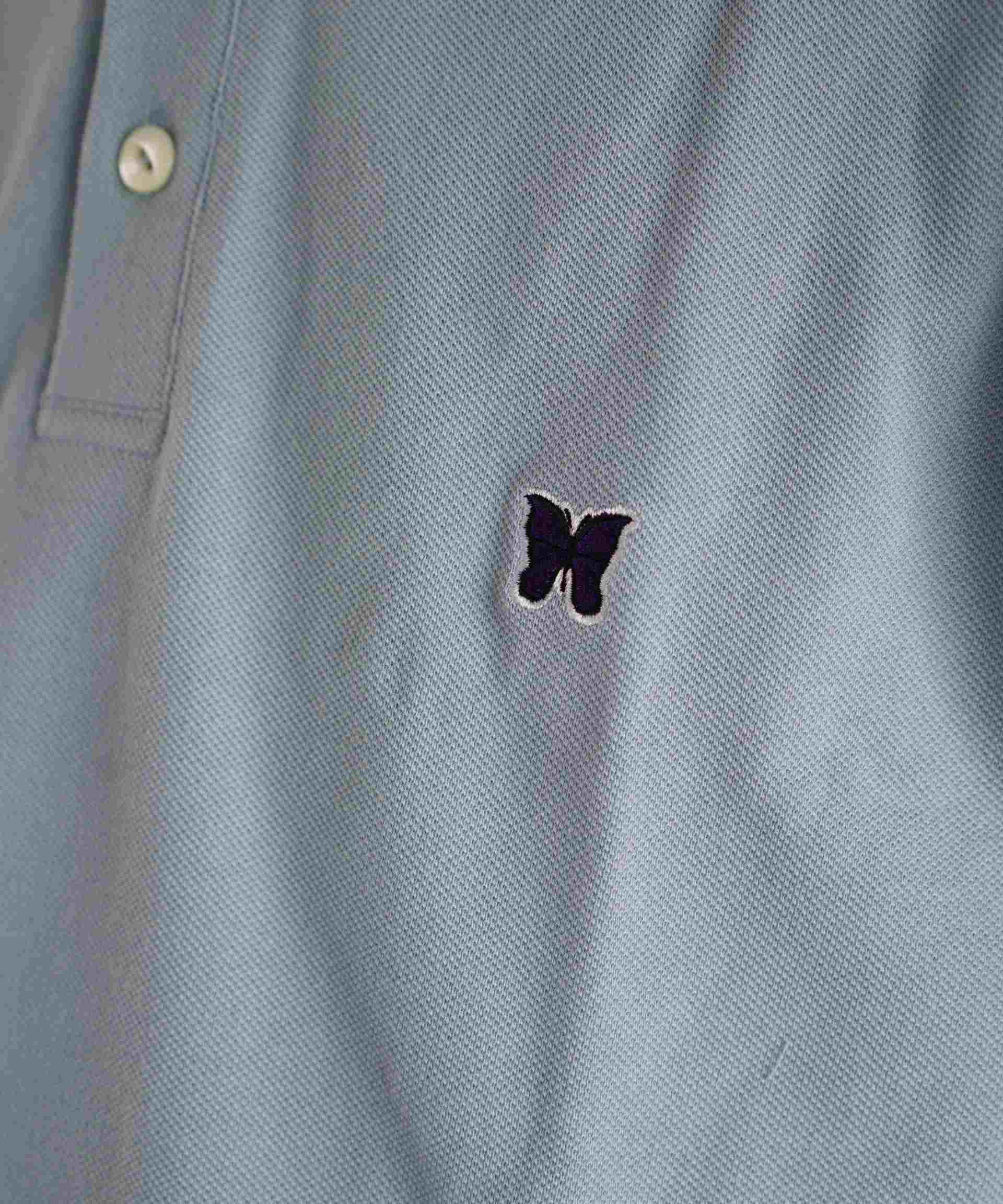 Needles/ニードルズ  別注Shawl Colla S/S Polo - Cotton Pique サックス1