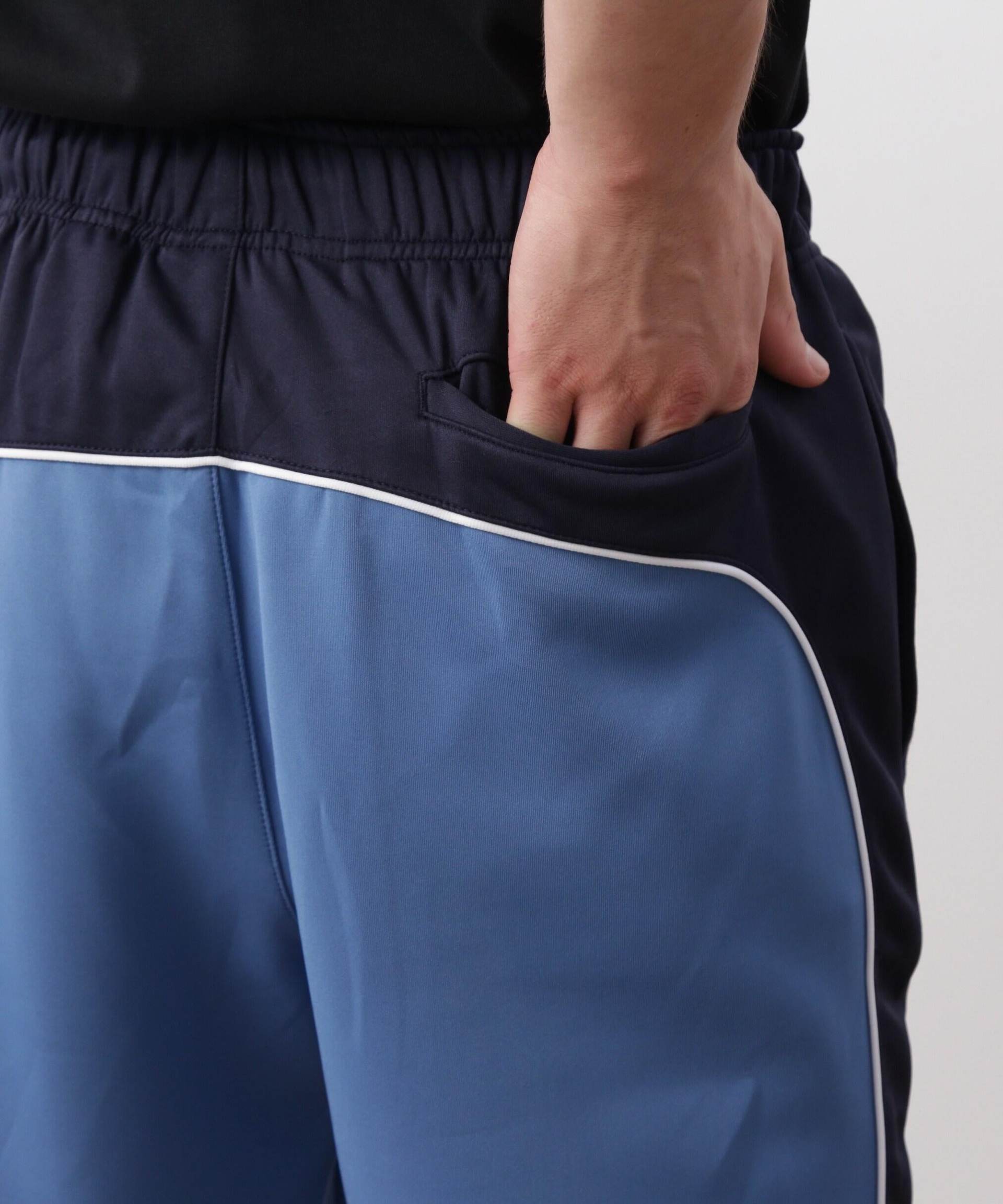 MANASTASH/マナスタッシュ/PANEL T>ACK PANTS/パネルトラックパンツ ブルーグレー5