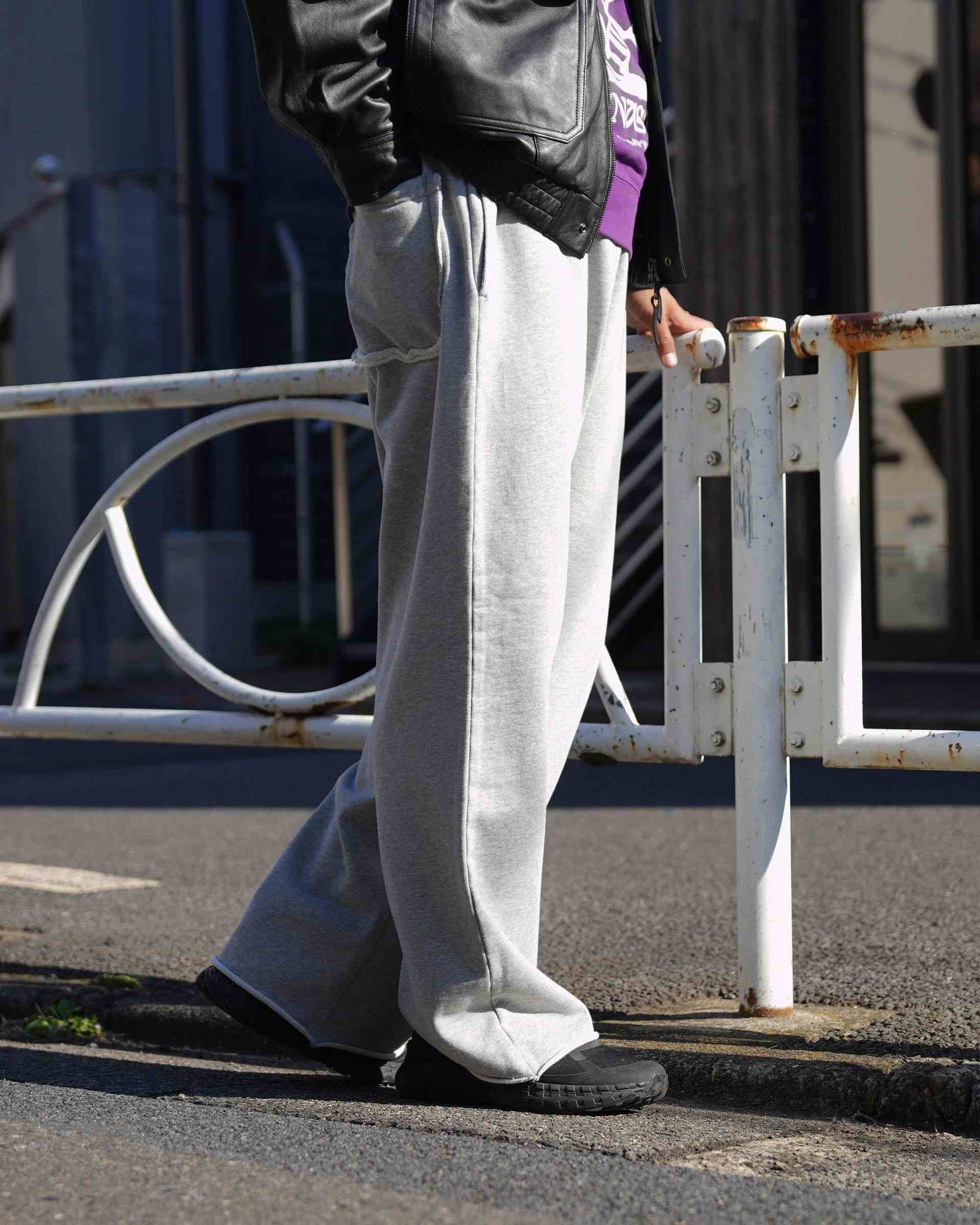 MANASTASH/マナスタッシュ/MANA PIG SWEAT PANTS グレー