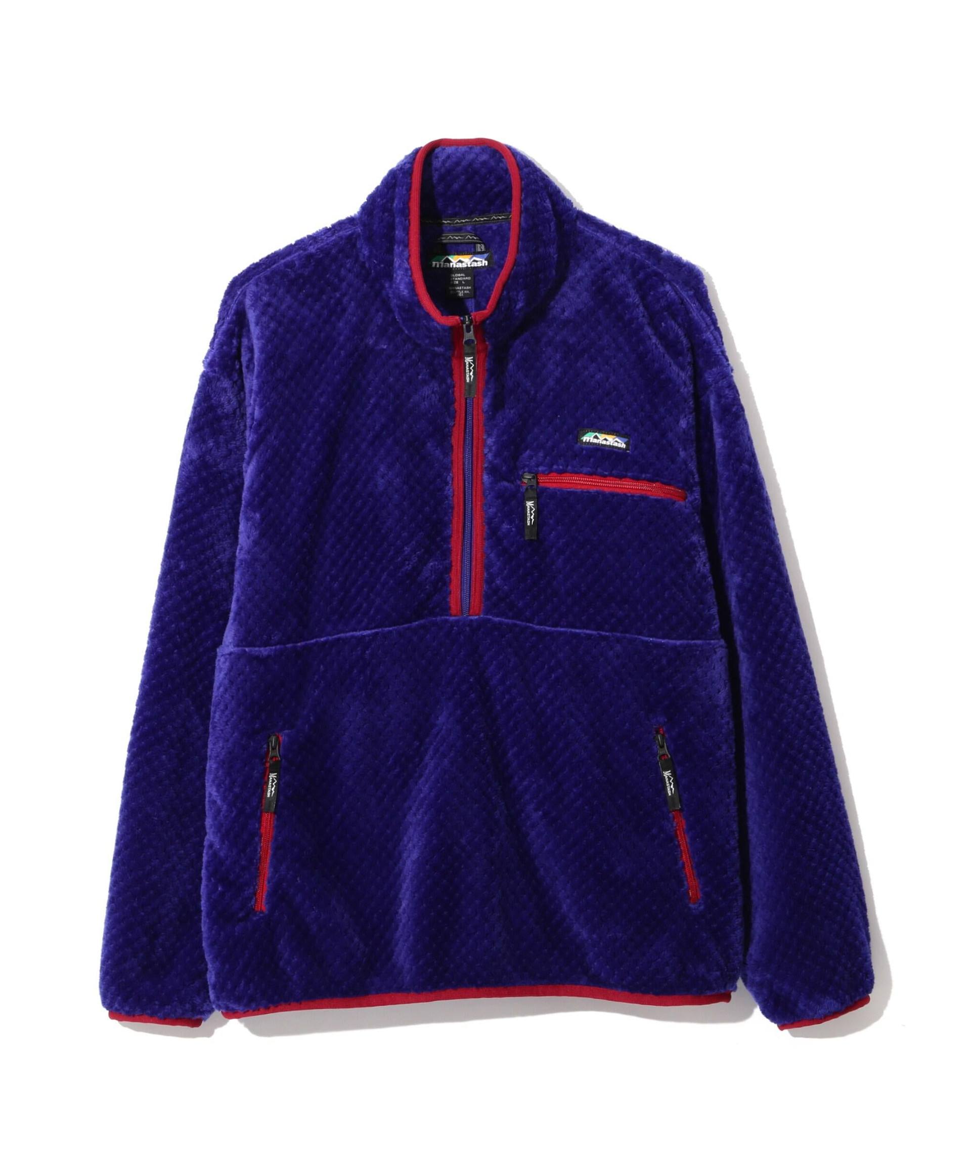 MANASTASH/マナスタッシュ/POPPY THERMAL FLEECE '24 ブルー