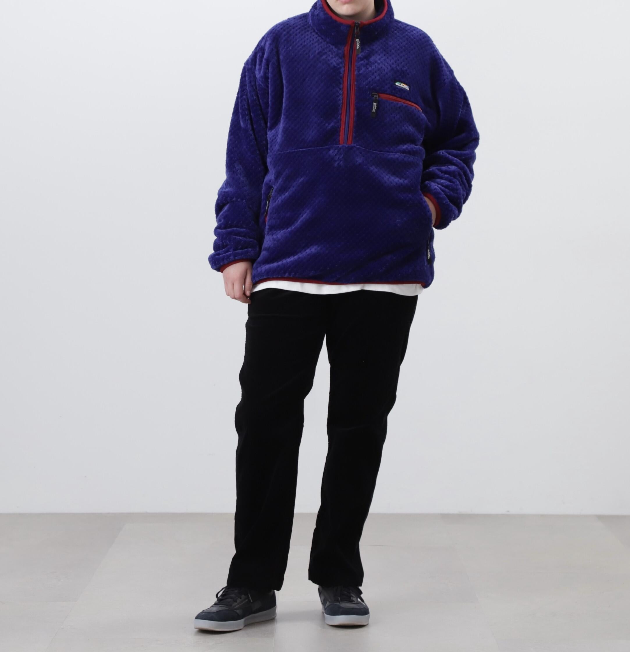 MANASTASH/マナスタッシュ/POPPY THERMAL FLEECE '24 ブルー