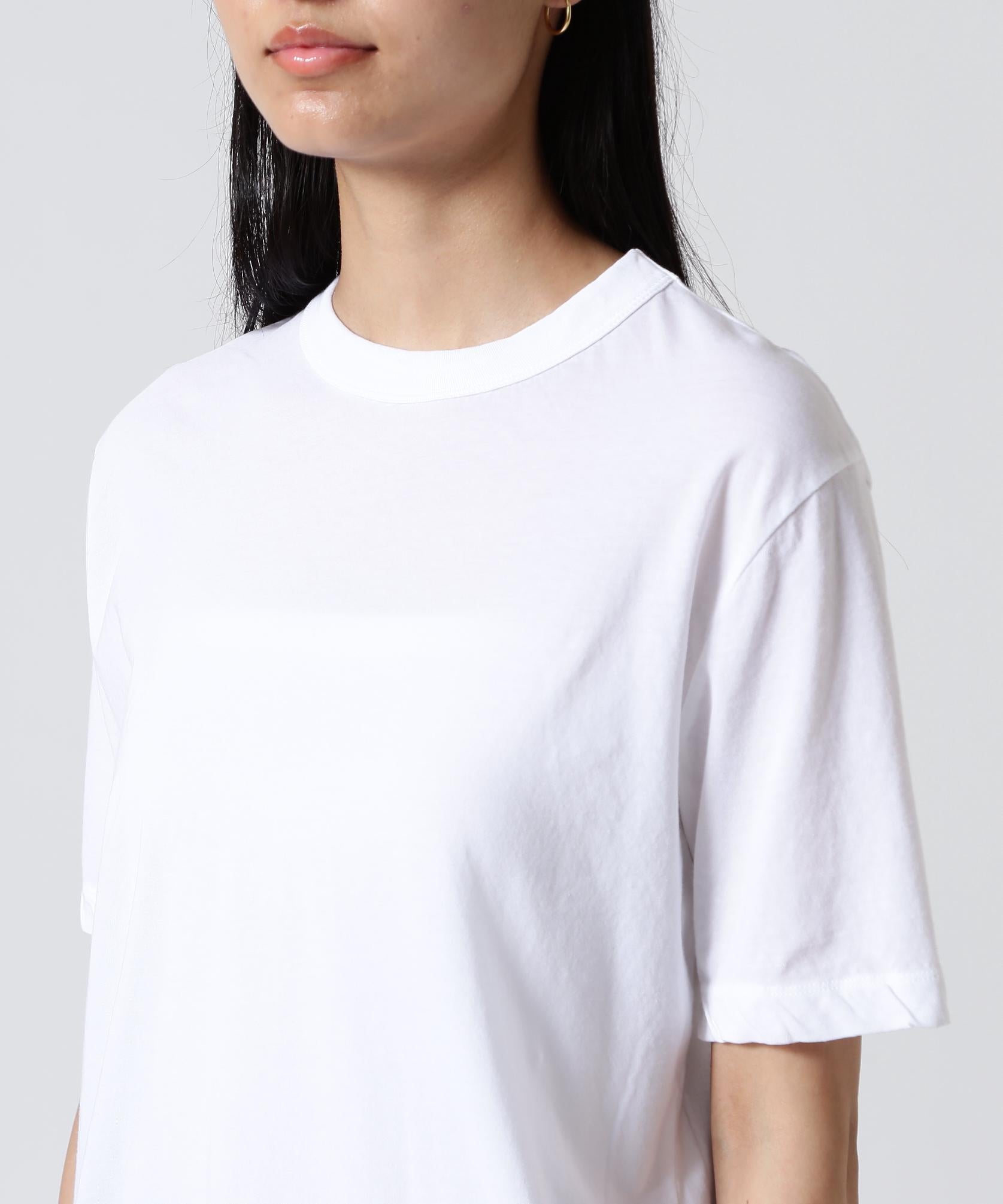 ATON (エイトン) FRESCA SINGLE JERSEY /STANDARD T-SHIRT ホワイト