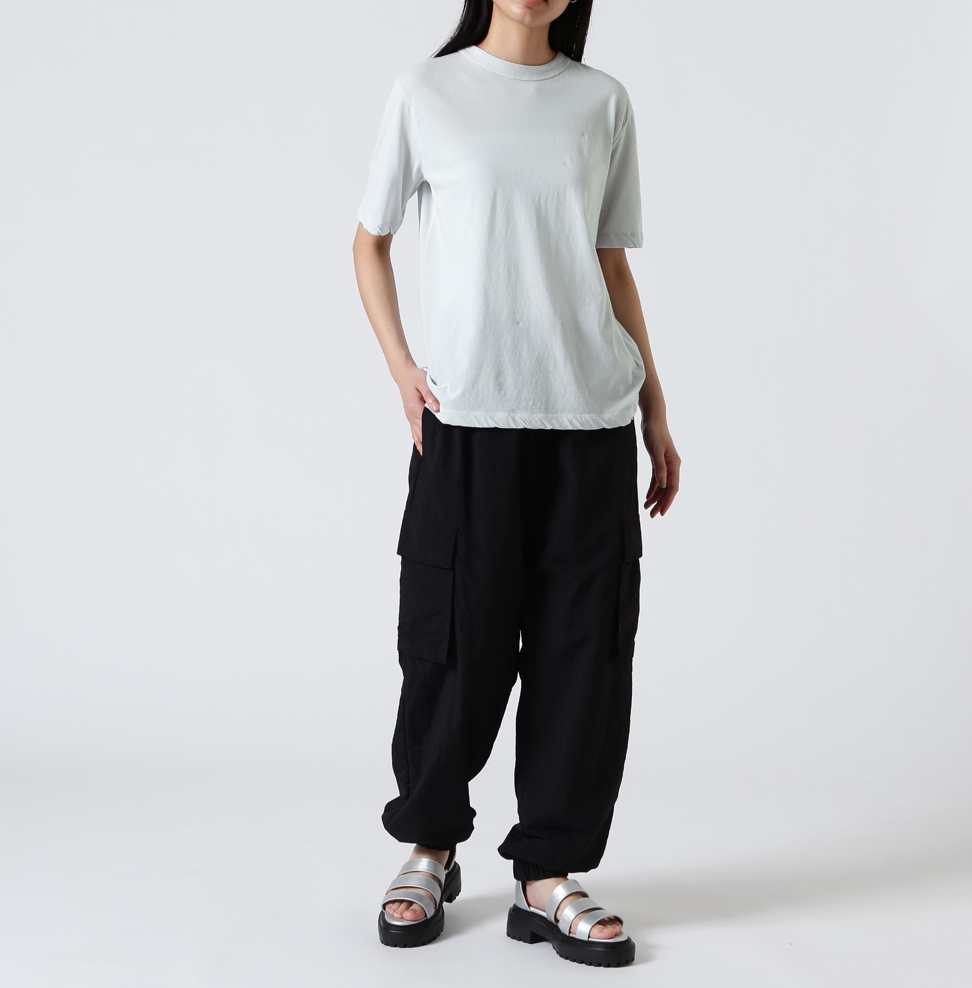 ATON (エイトン) FRESCA SINGLE JERSEY /STANDARD T-SHIRT ライトブルー3