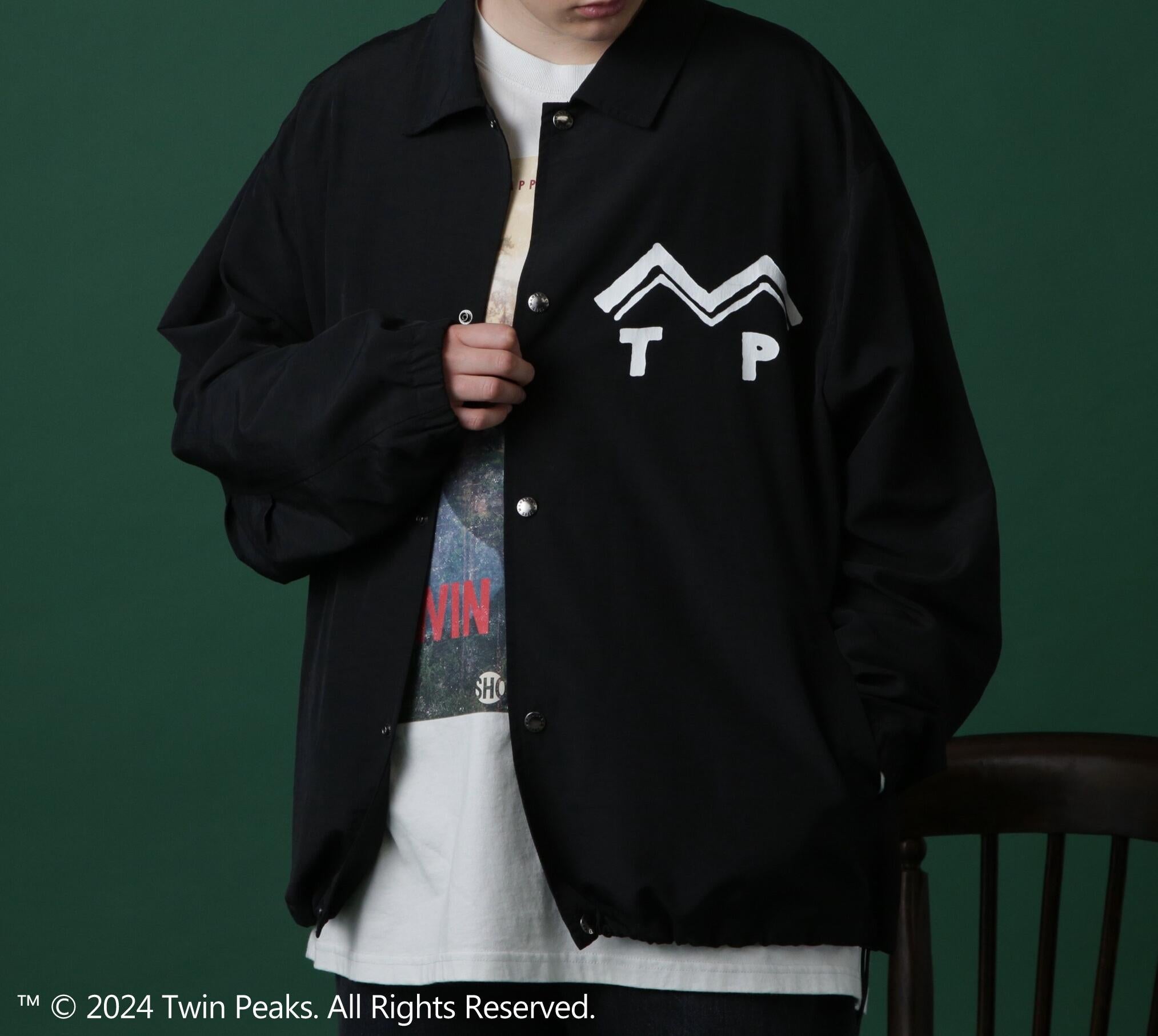 MANASTASH / Manasutasshu / Twin Peaks Coaches Jacket MANASTASH / Manasutasshu / Twin Peaks Coaches Jacket