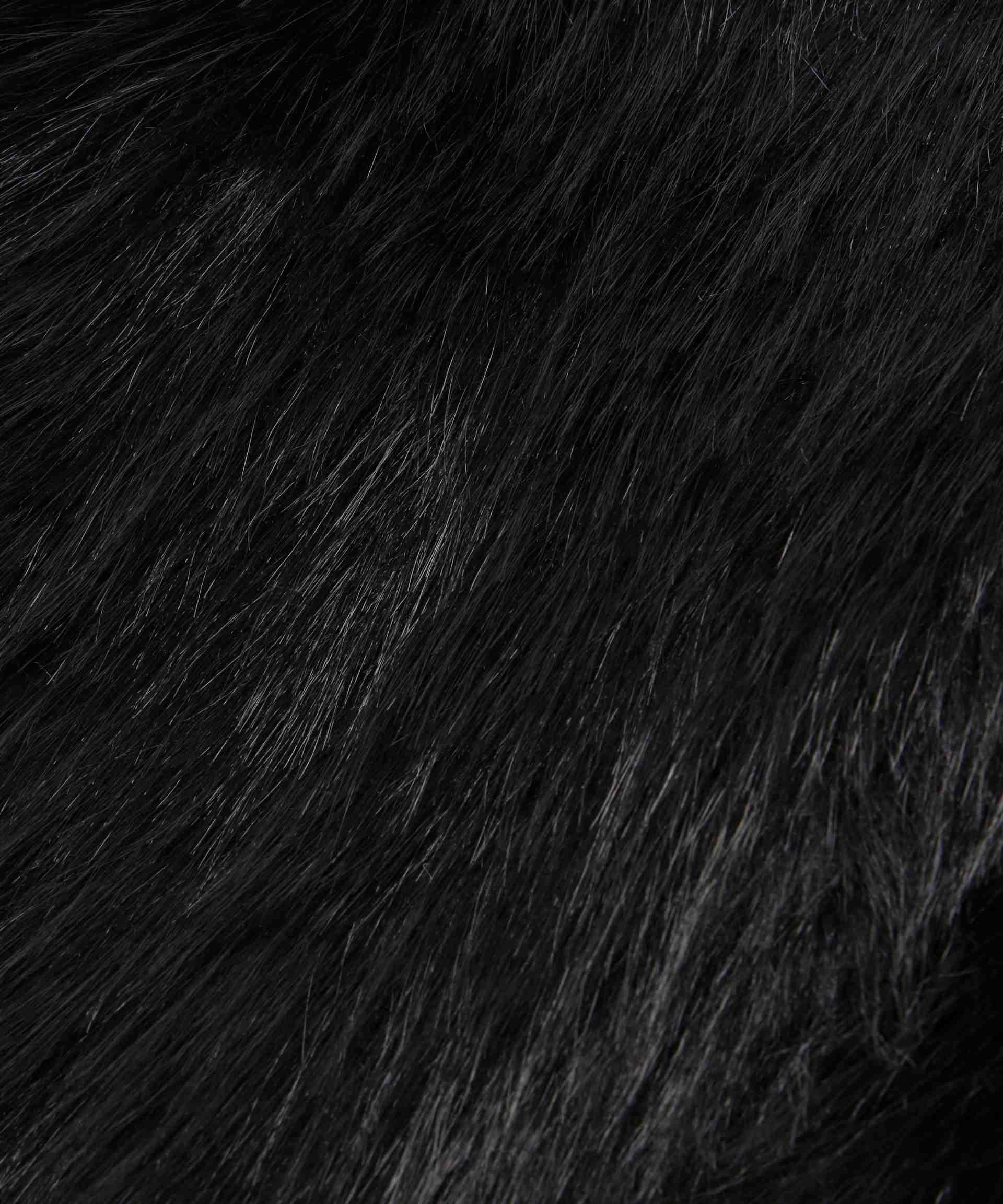 ANNA SUI NYC/アナ スイ エヌワイシー/『×寺田てら』TE>Aキャットファーマフラー ブラック