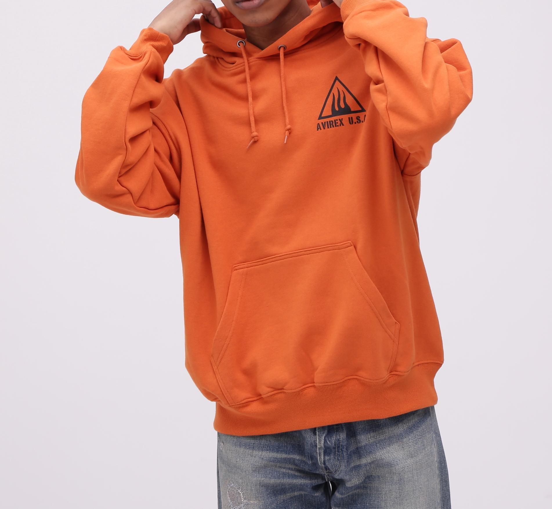 《WER&DEPOT限定》RLACK SCO>PIONS SWEAT PULL OVE> PA>KA / ブラックスコーピオン スウェット オレンジ