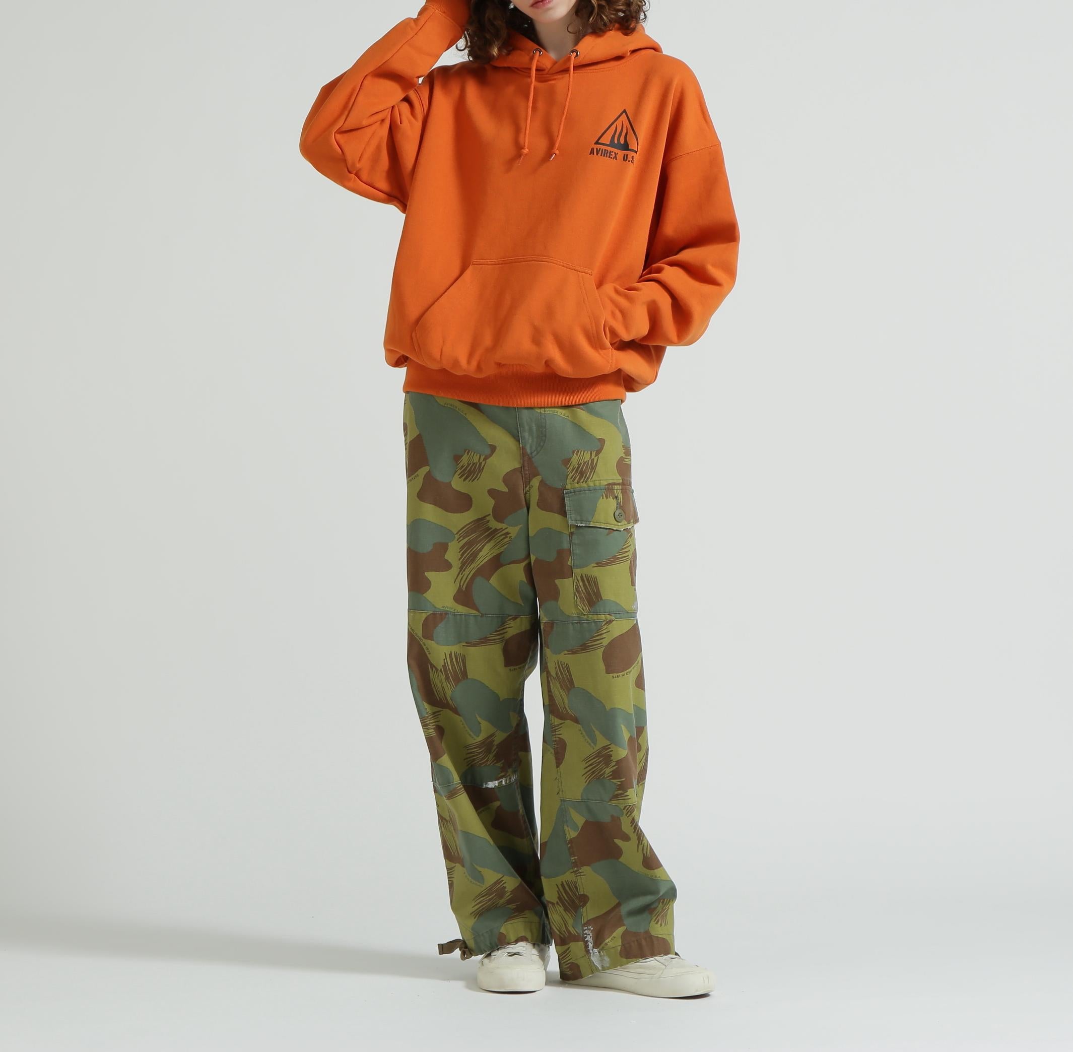《WER&DEPOT限定》RLACK SCO>PIONS SWEAT PULL OVE> PA>KA / ブラックスコーピオン スウェット オレンジ
