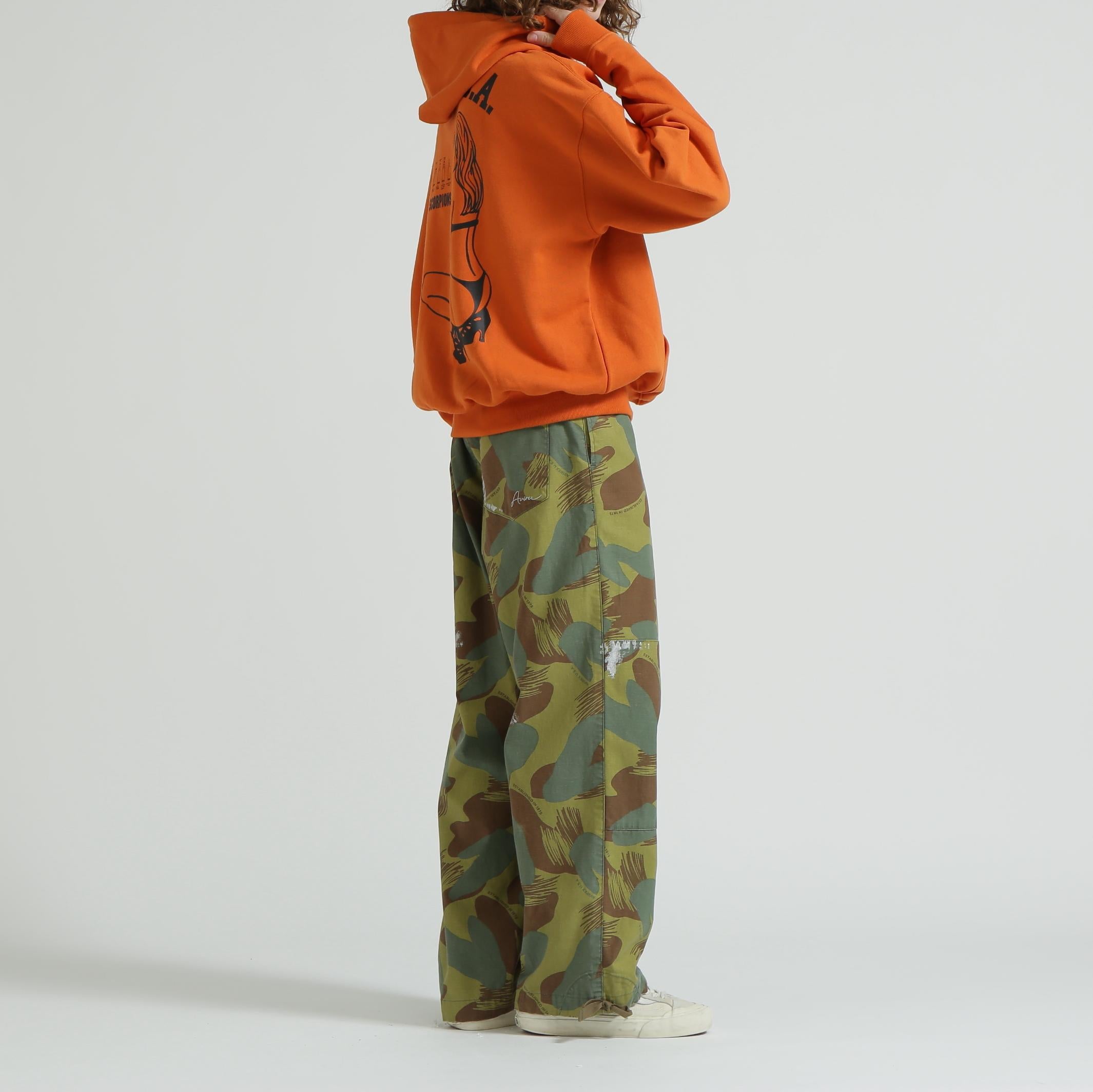《WER&DEPOT限定》RLACK SCO>PIONS SWEAT PULL OVE> PA>KA / ブラックスコーピオン スウェット オレンジ