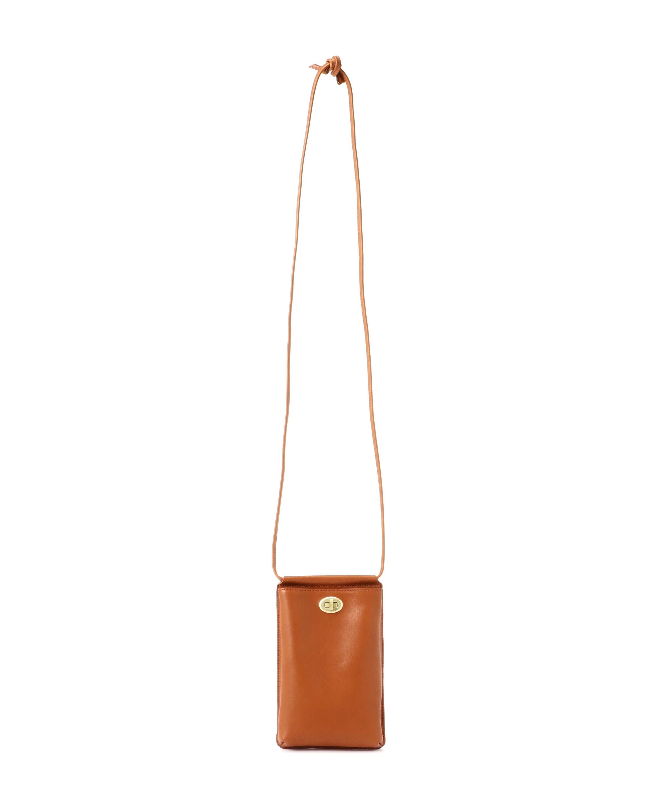 SLOW<スロウono-twist moile shoulde-858S05L モカ