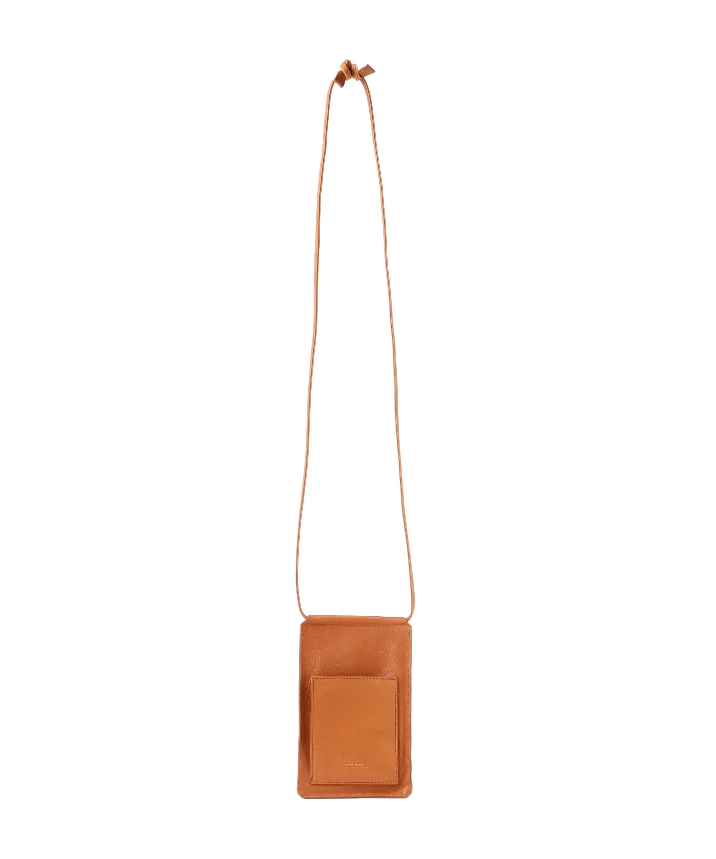 SLOW<スロウono-twist moile shoulde-858S05L モカ