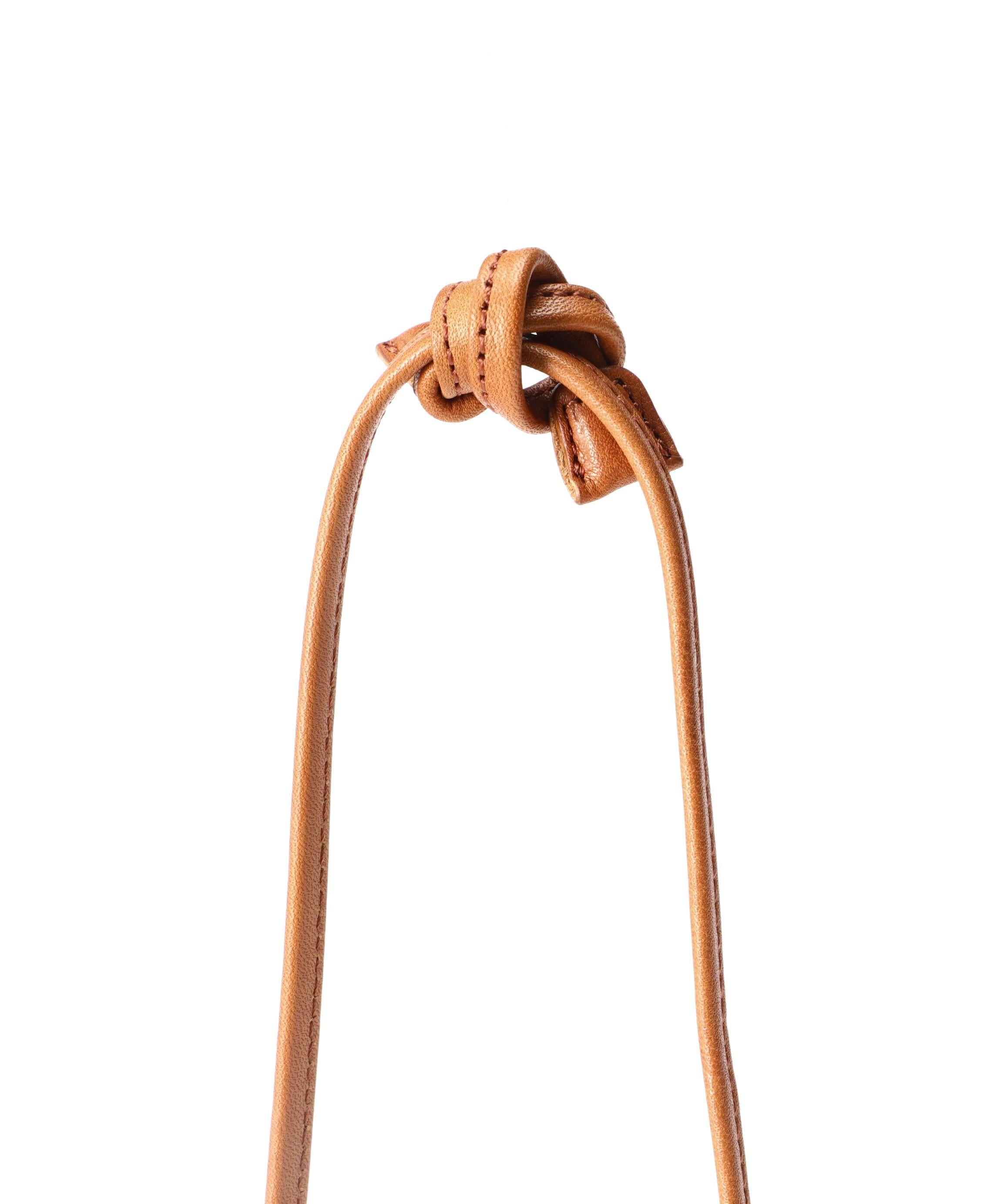 SLOW<スロウono-twist moile shoulde-858S05L モカ