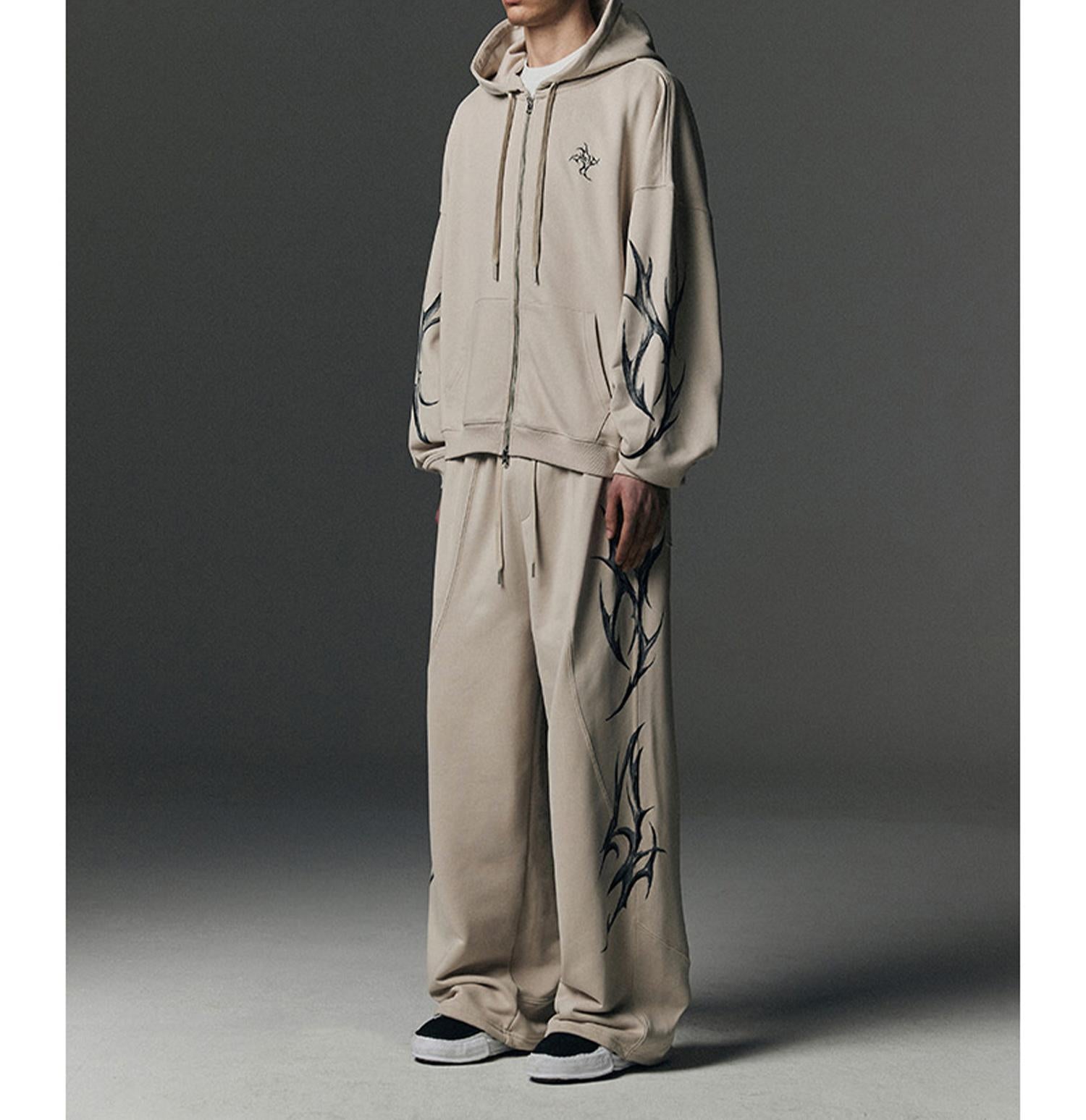 トップス NOT4NERD Dagger Tribal Logo Sweat Set-up NOT4NERD/DAGGER TRIBAL LOGO SWEAT PANTS