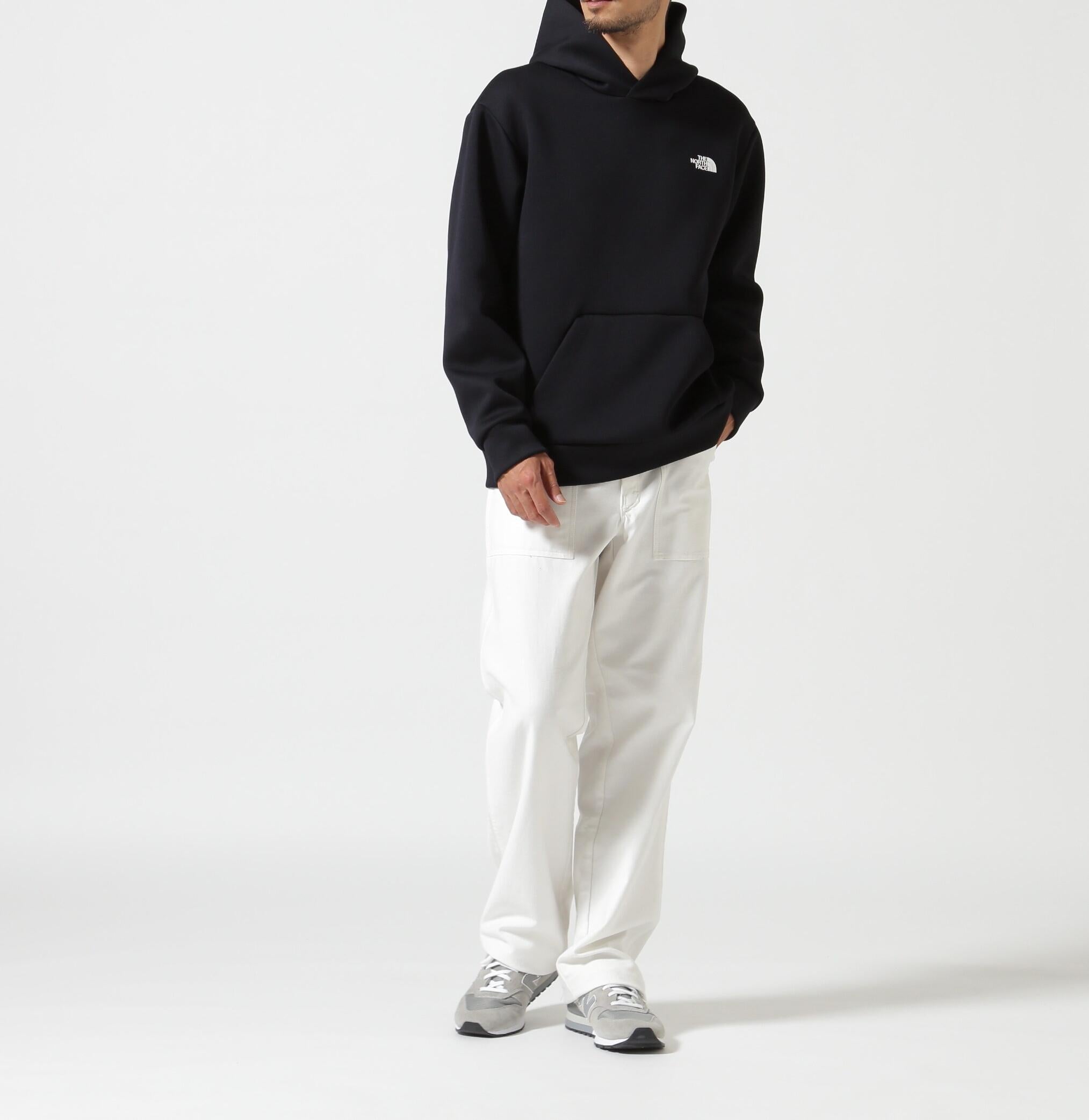 THE NO>TH FACE<ザ・ノース・フェイス Tech Ai Sweat Wide Hoodie ブラック
