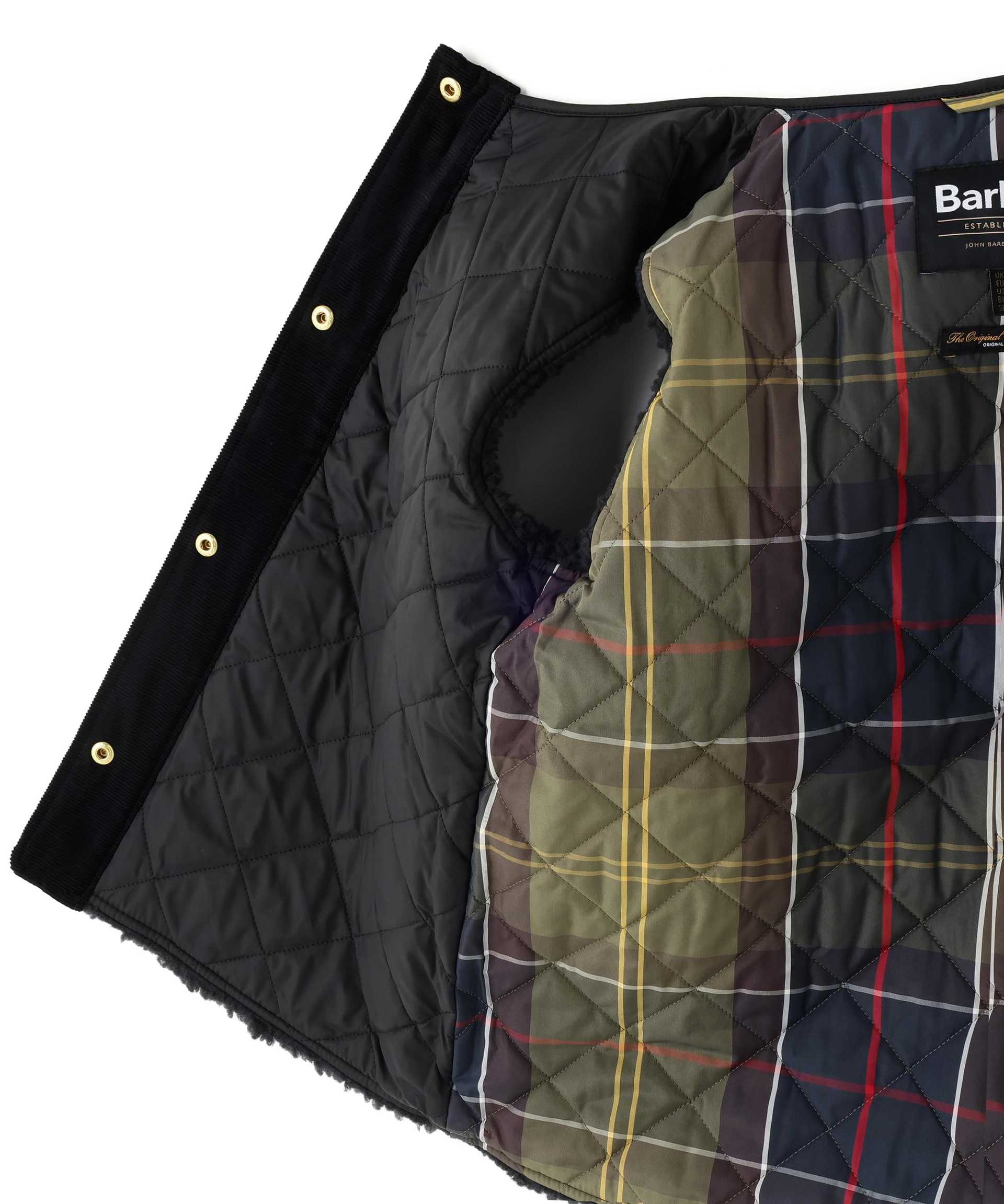 BARBOUR (バブアー) Dulsie ボア ライナー ベスト/252LLI0016 ブラック