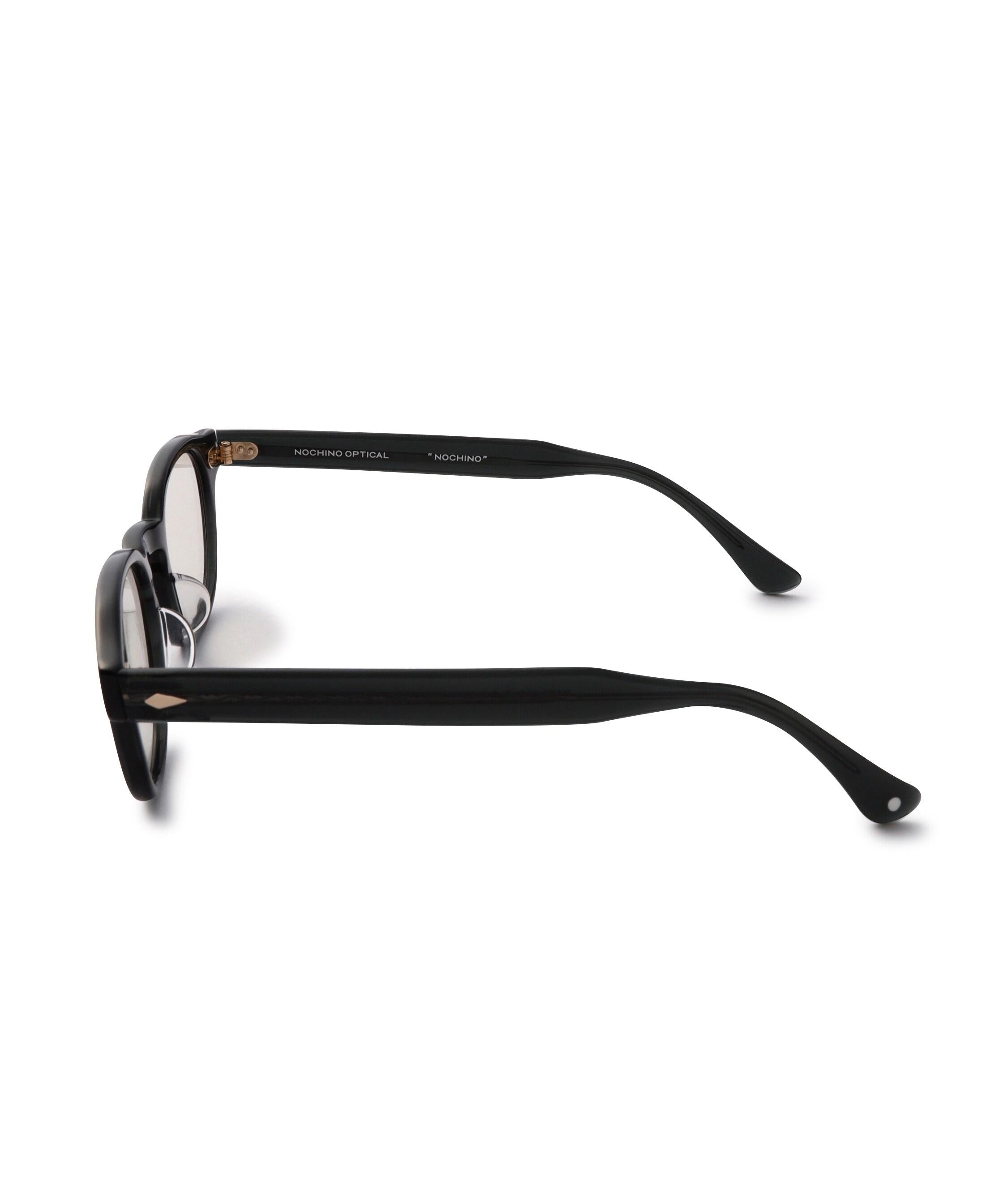 NOCHINO OPTICAL<ノチノ オプティカル 別注NOCHINO/T>ANSPA>ENT RLUE G>EYｘR>OWN LENS ブルーグレー5