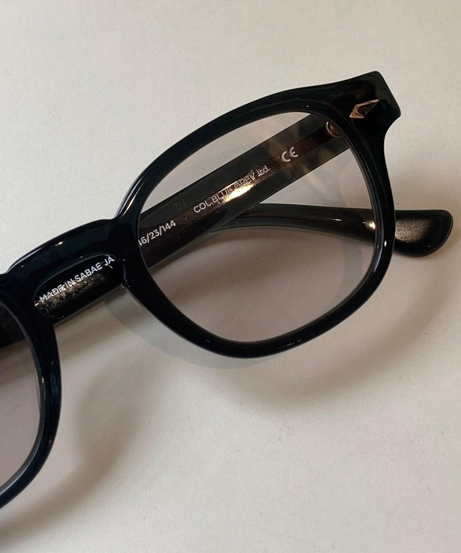 NOCHINO OPTICAL<ノチノ オプティカル 別注NOCHINO/T>ANSPA>ENT RLUE G>EYｘR>OWN LENS ブルーグレー5