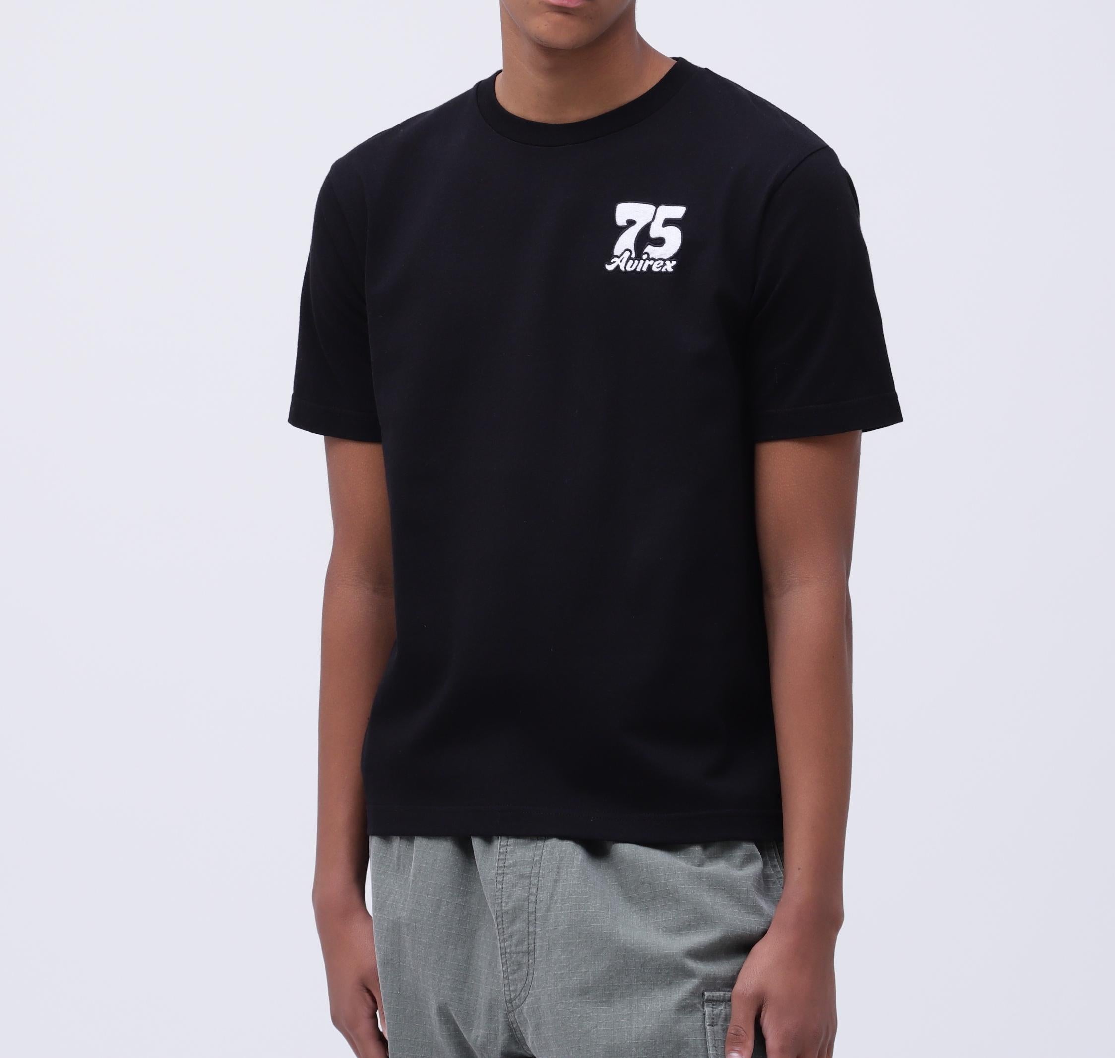 《WER&DEPOT限定》TOMCAT EMR>OIDE>Y T-SHI>T / トムキャット エンブロイダリー Tシャツ  ブラック